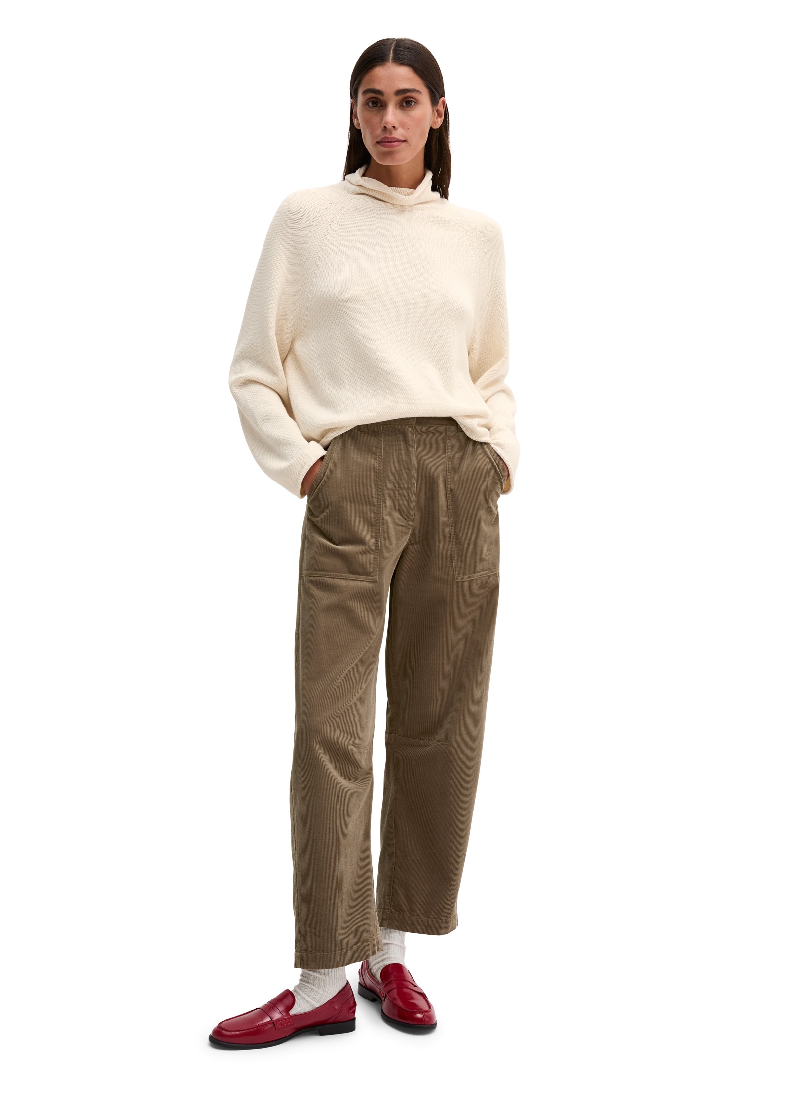 Marc O'Polo Strickpullover »aus Heavy-Weight-Organic-Cotton«
