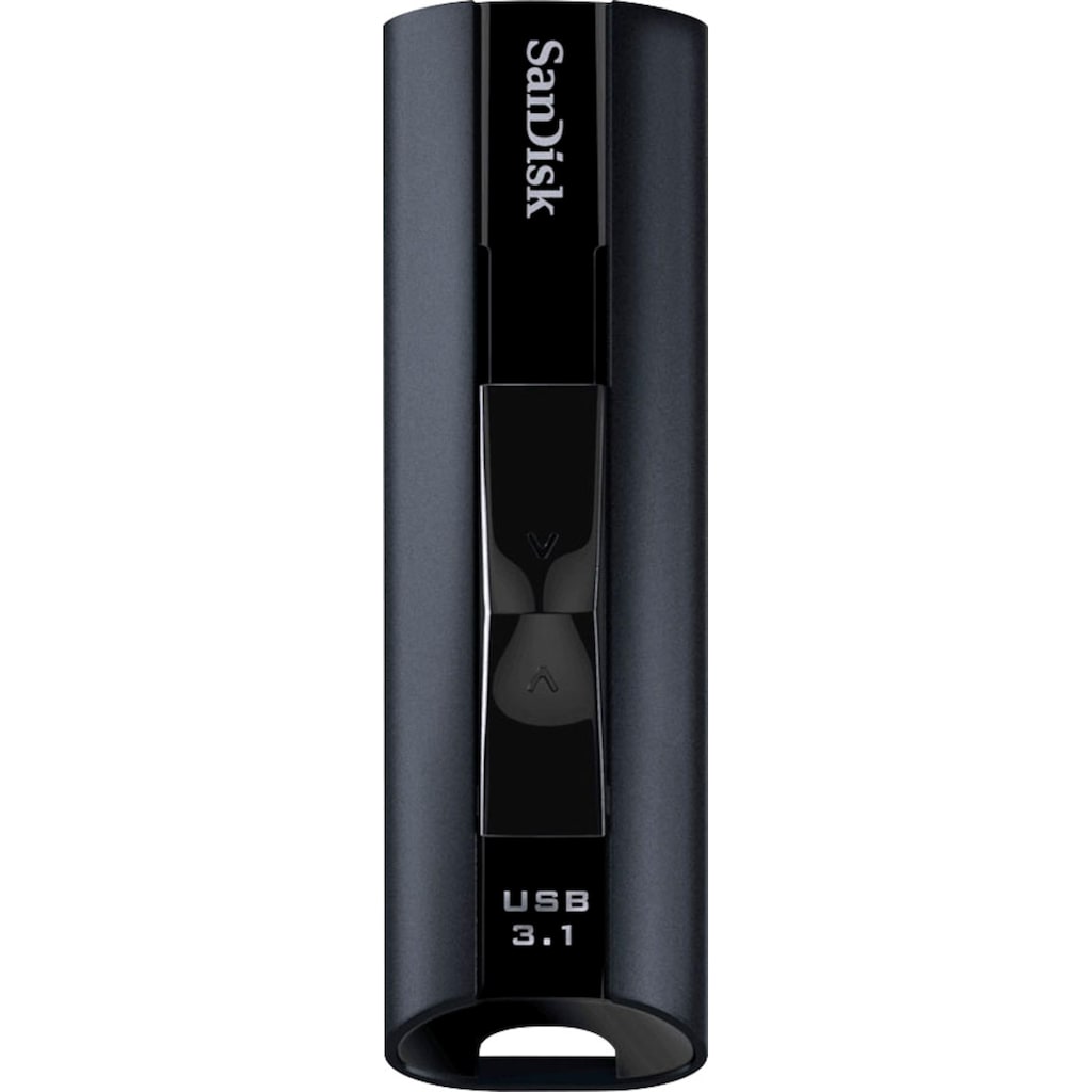 Sandisk USB-Stick »Cruzer Extreme Pro 128GB, USB 3.1, 420MB/s«, (USB 3.1 Lesegeschwindigkeit 420 MB/s)