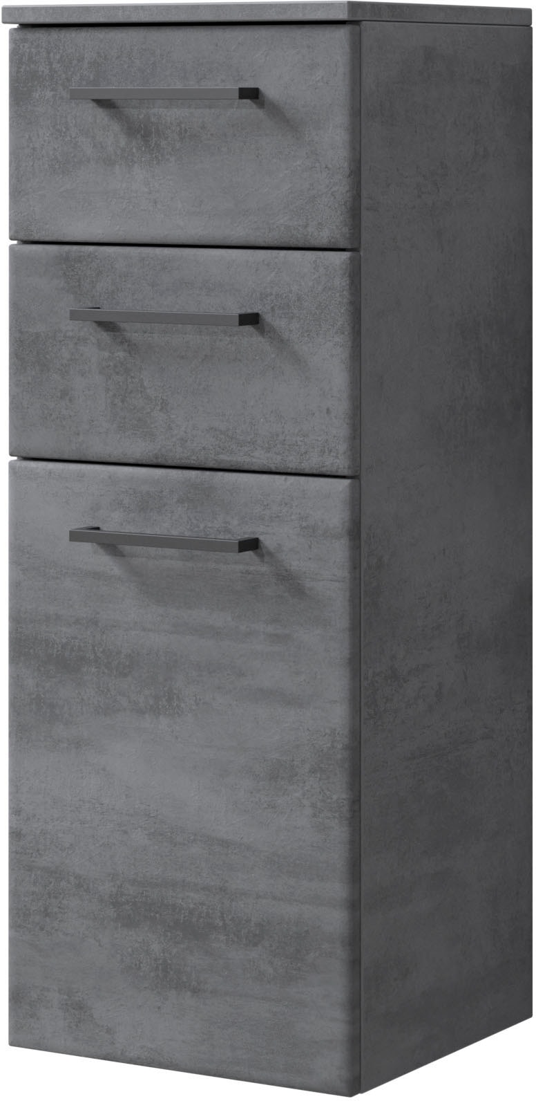 Saphir Badmöbel-Set »Quickset 945 4-teilig, Waschbeckenunterschrank und LED-Spiegelschrank«, (4 St.), Unterschrank, Hängeschrank, 7 Türen, 2 Schubladen, inkl. Türdämpfer
