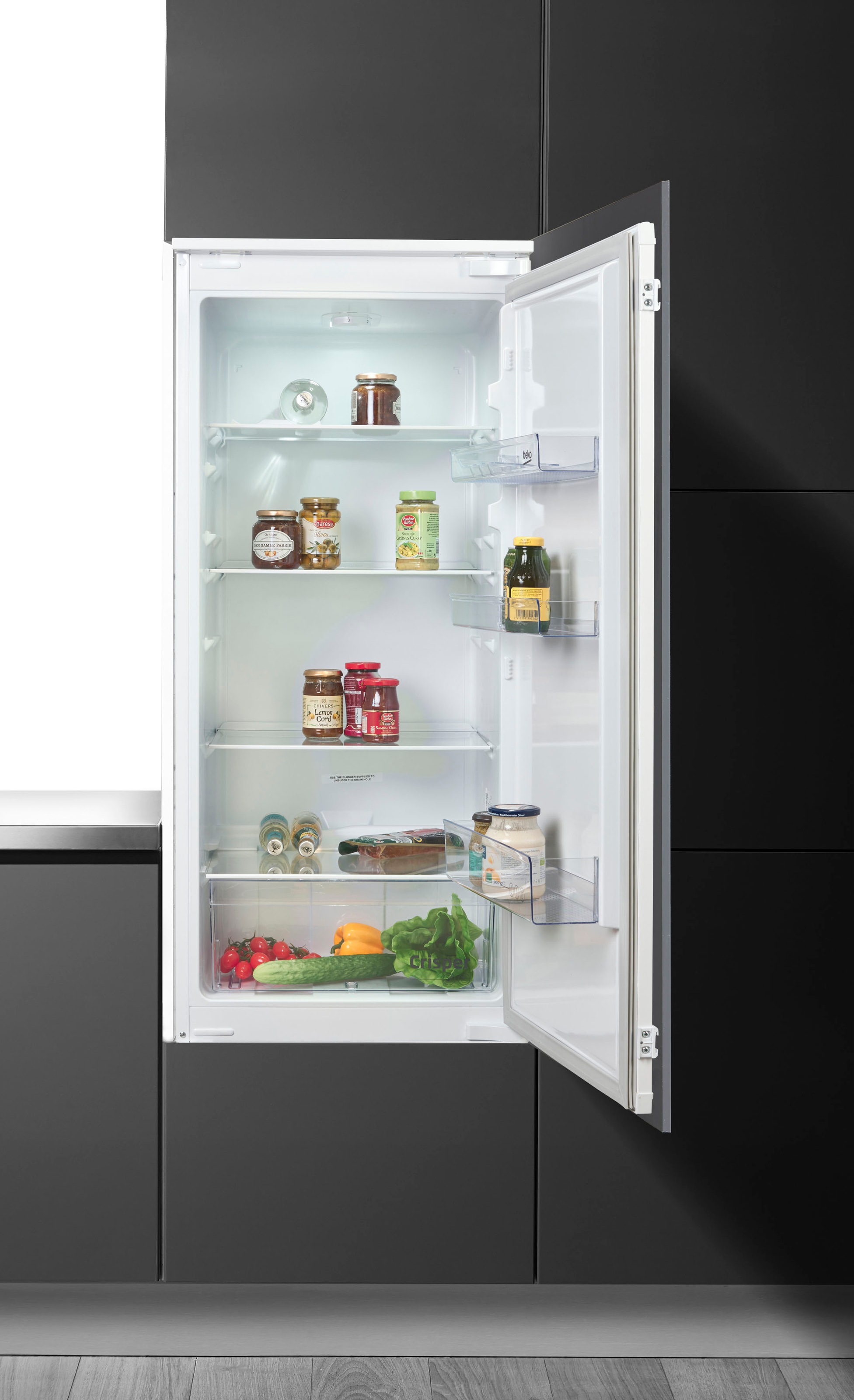 BEKO Einbaukühlschrank "BLSA210M4SN 7520220026" 121,5 cm hoch 54 cm breit