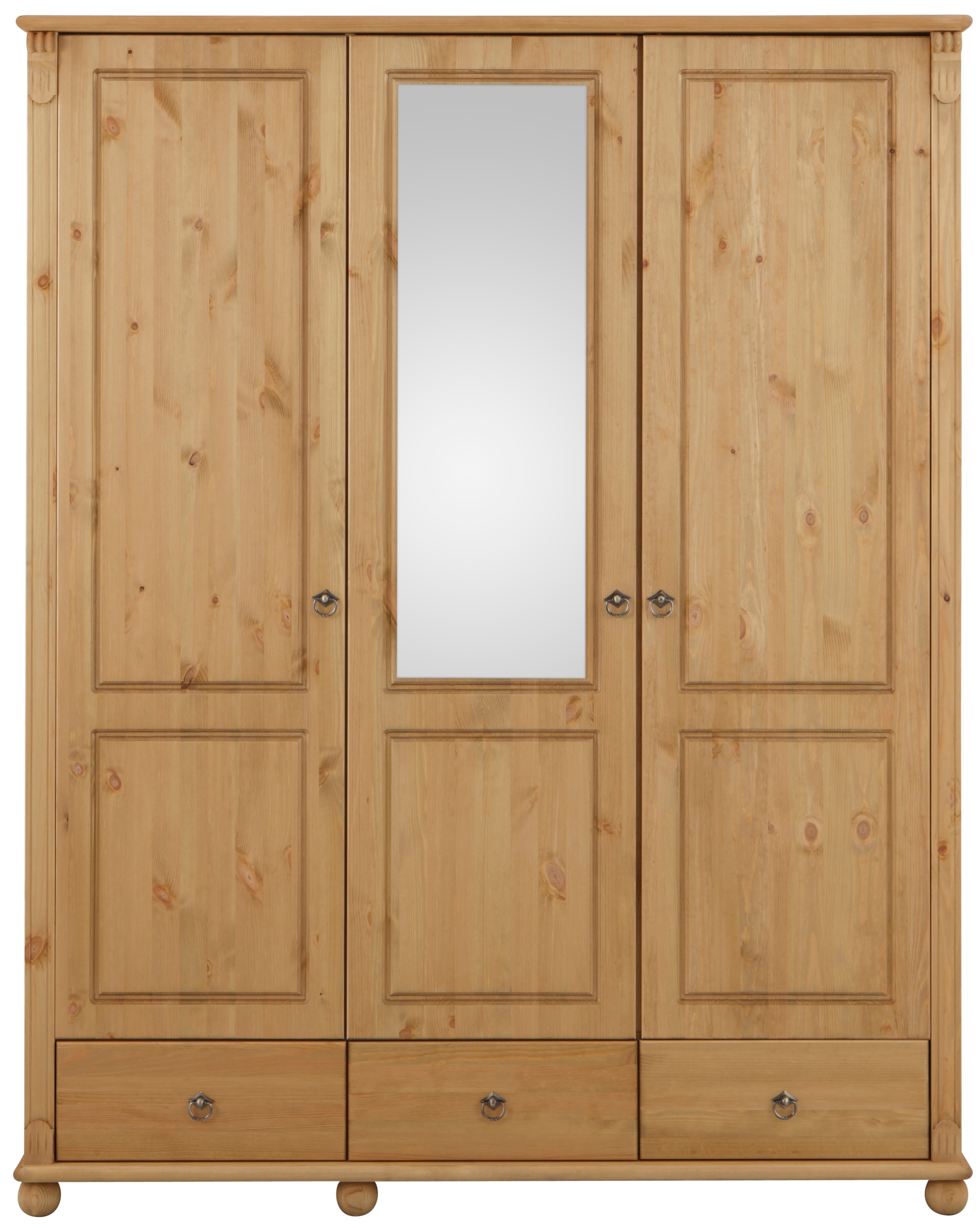 OTTO home Kleiderschrank "Tessin, Dretürenschrank, 3-türig" B/H/T ca. 152/1 günstig online kaufen