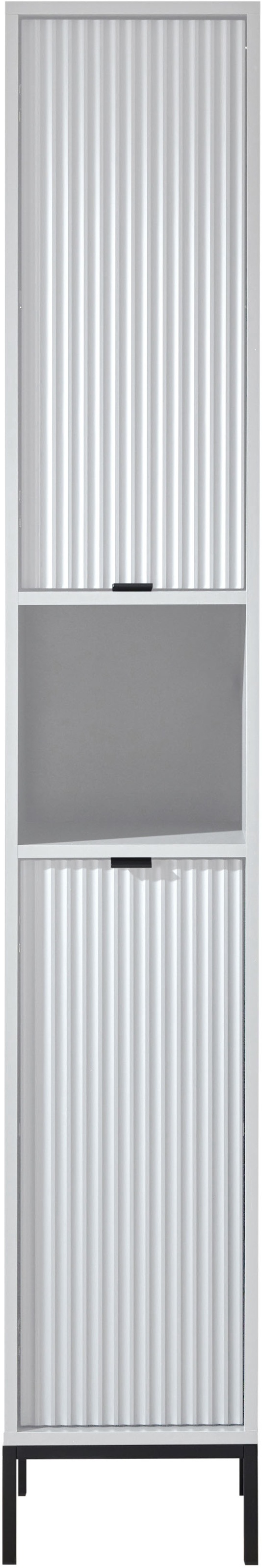 BASIC by Balculina Hochschrank »Lucera Hochschrank, Badezimmerschrank BxHxT 32x195x32«, (1 St.), Breite 32 cm, Tür L/R montierbar