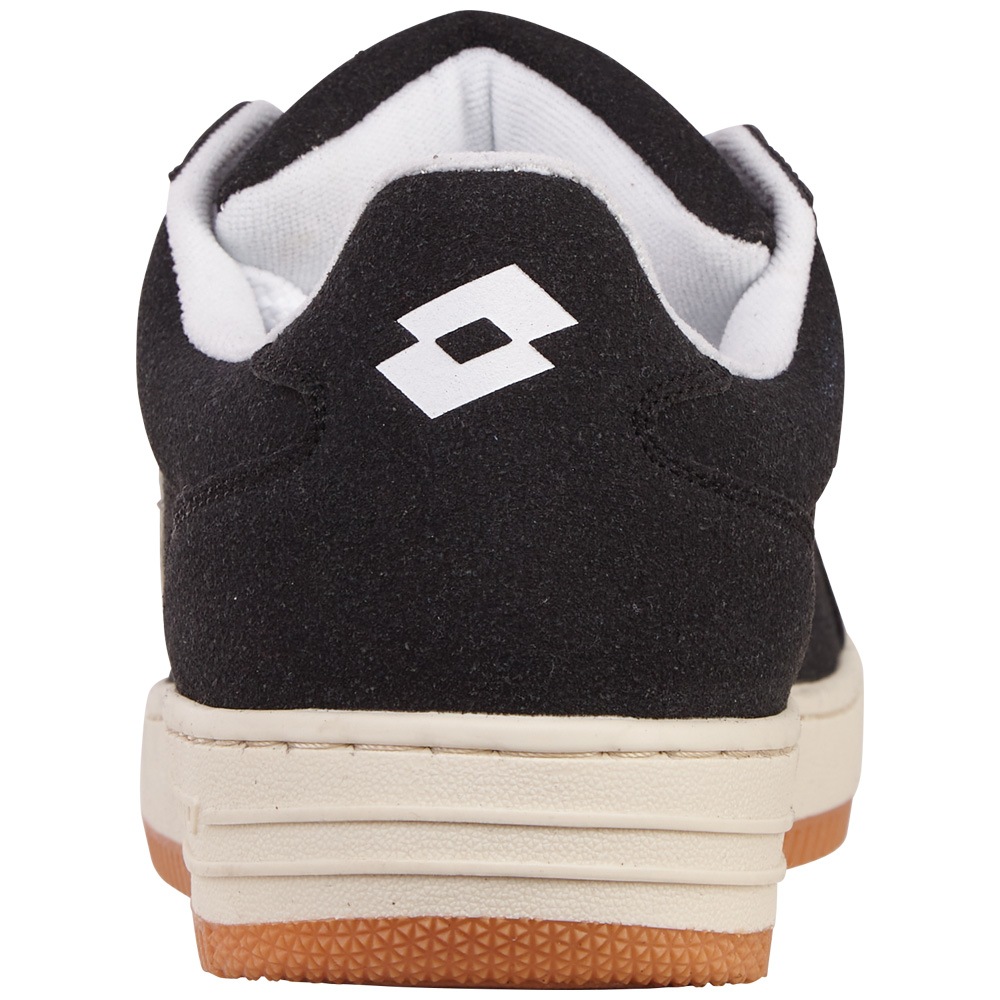 Sneaker LOTTO, Damen, Gr. 41, schwarz-weiß (schwarz, weiß), Synthetik, mehrfarbig, Schuhe Sneaker, - in angesagtem Y2K Design 3