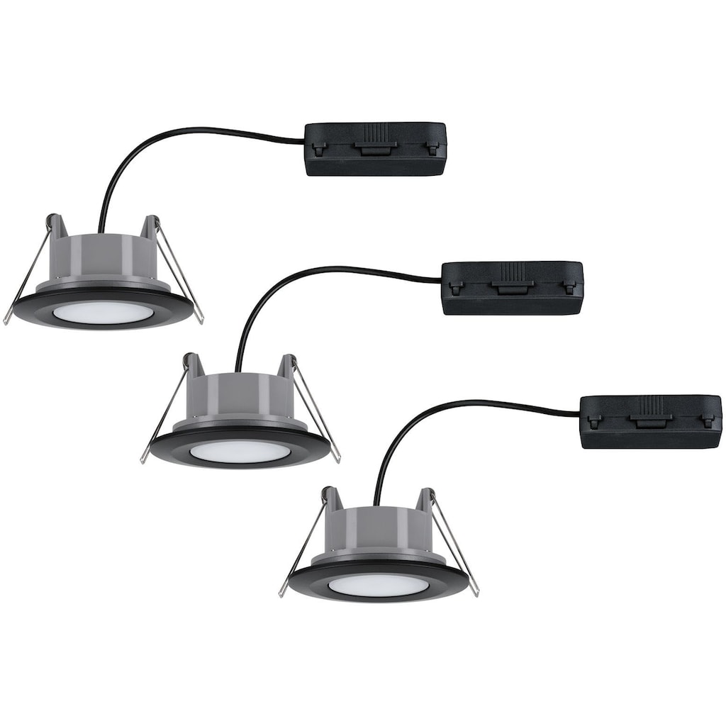 Paulmann LED Einbauleuchte »Calla«, 3er-Set, LED fest integriert