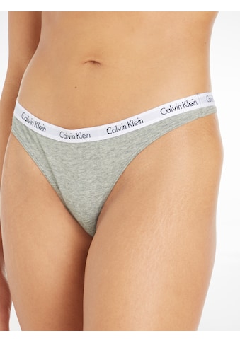 Calvin Klein Underwear Calvin KLEIN T-String su klaiskinio st...