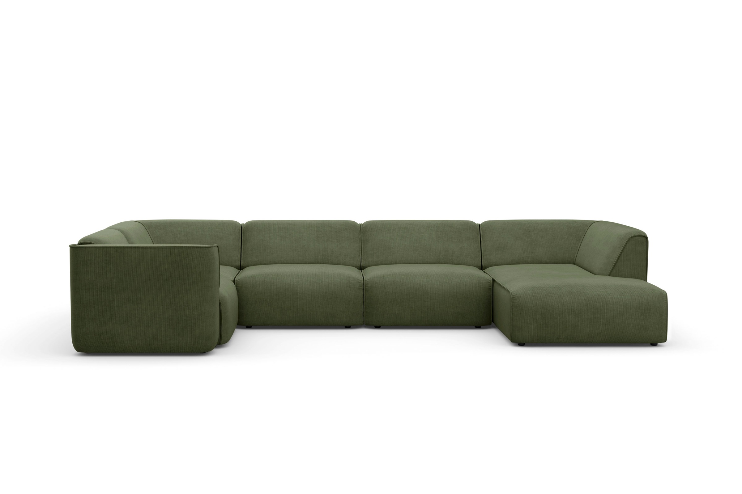 OTTO home Wohnlandschaft "Merid U-Form, jederzeit durch Module erweiterbar, günstig online kaufen