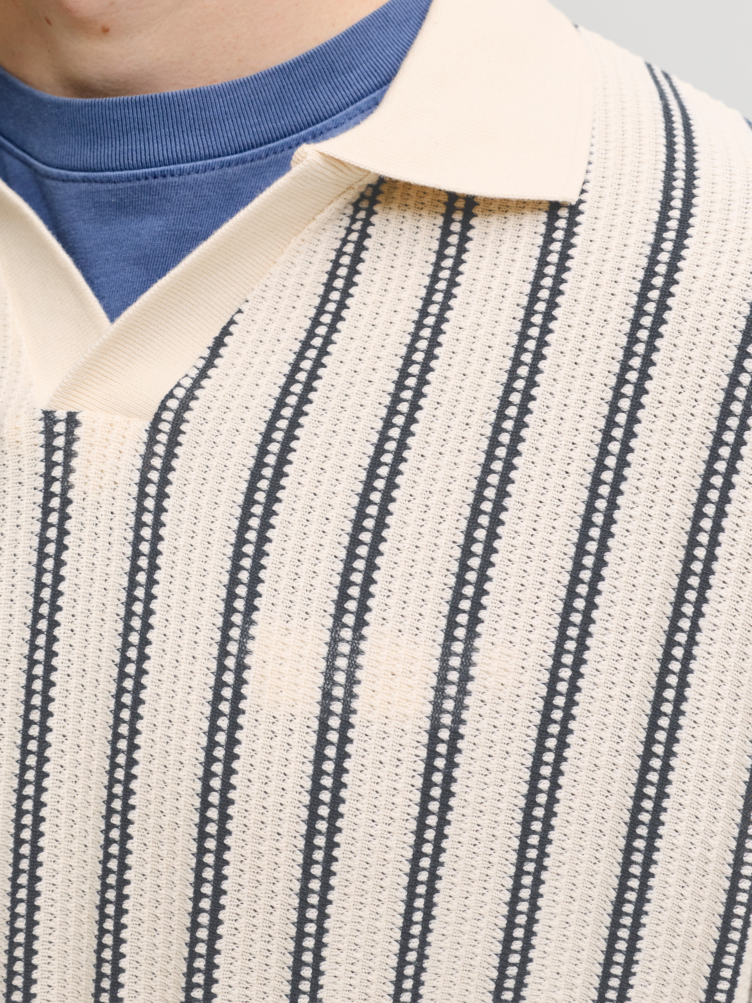 Jack & Jones Poloshirt »JPRBLUHARRY SS SPLIT NECK POLO SN« Baumwollmischung, regular fit