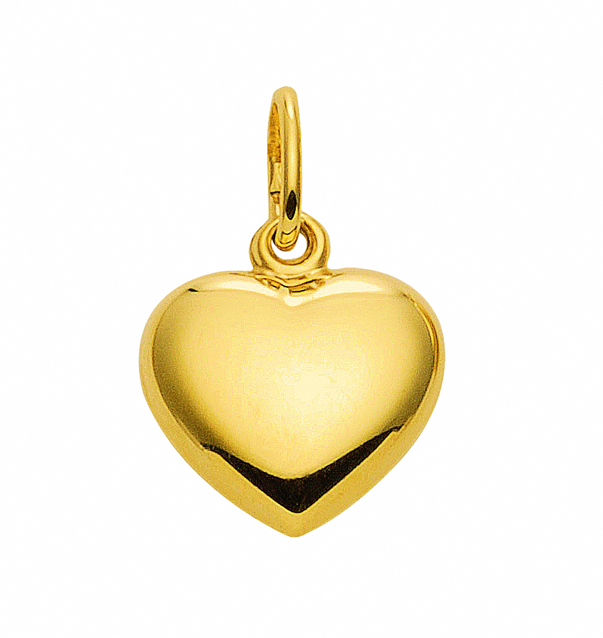 Adelia´s Kettenanhänger »Damen Goldschmuck 333 Gold Anhänger Herz«, 333 Gold Goldschmuck für Damen