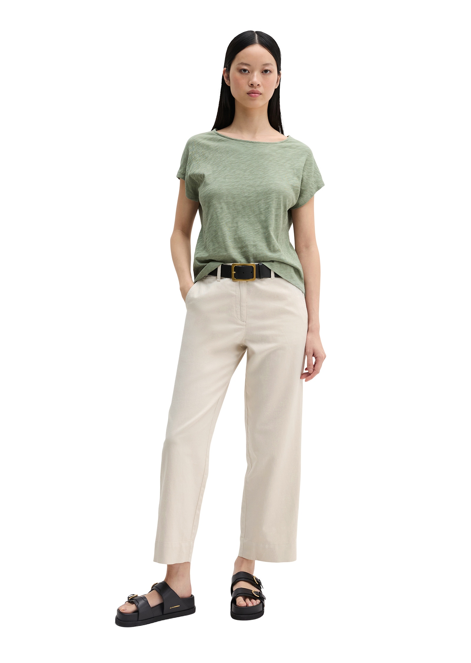 Marc O'Polo T-Shirt »aus weichem Baumwoll-Slub-Jersey«