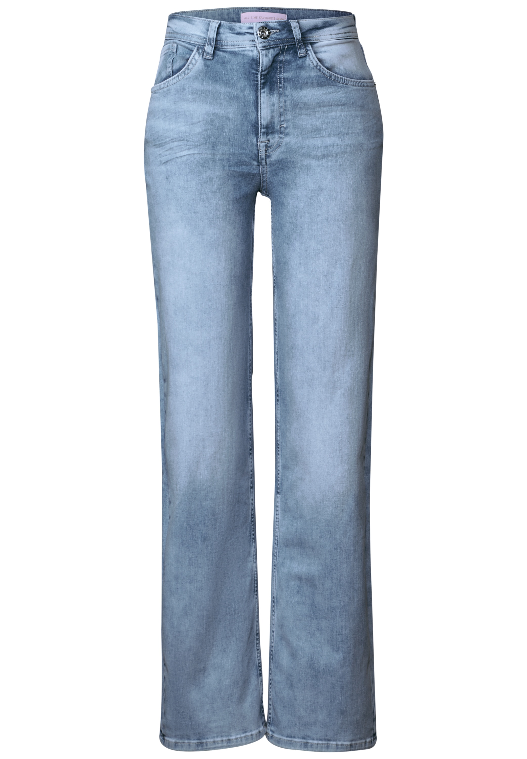 STREET ONE Comfort-fit-Jeans, High Waist