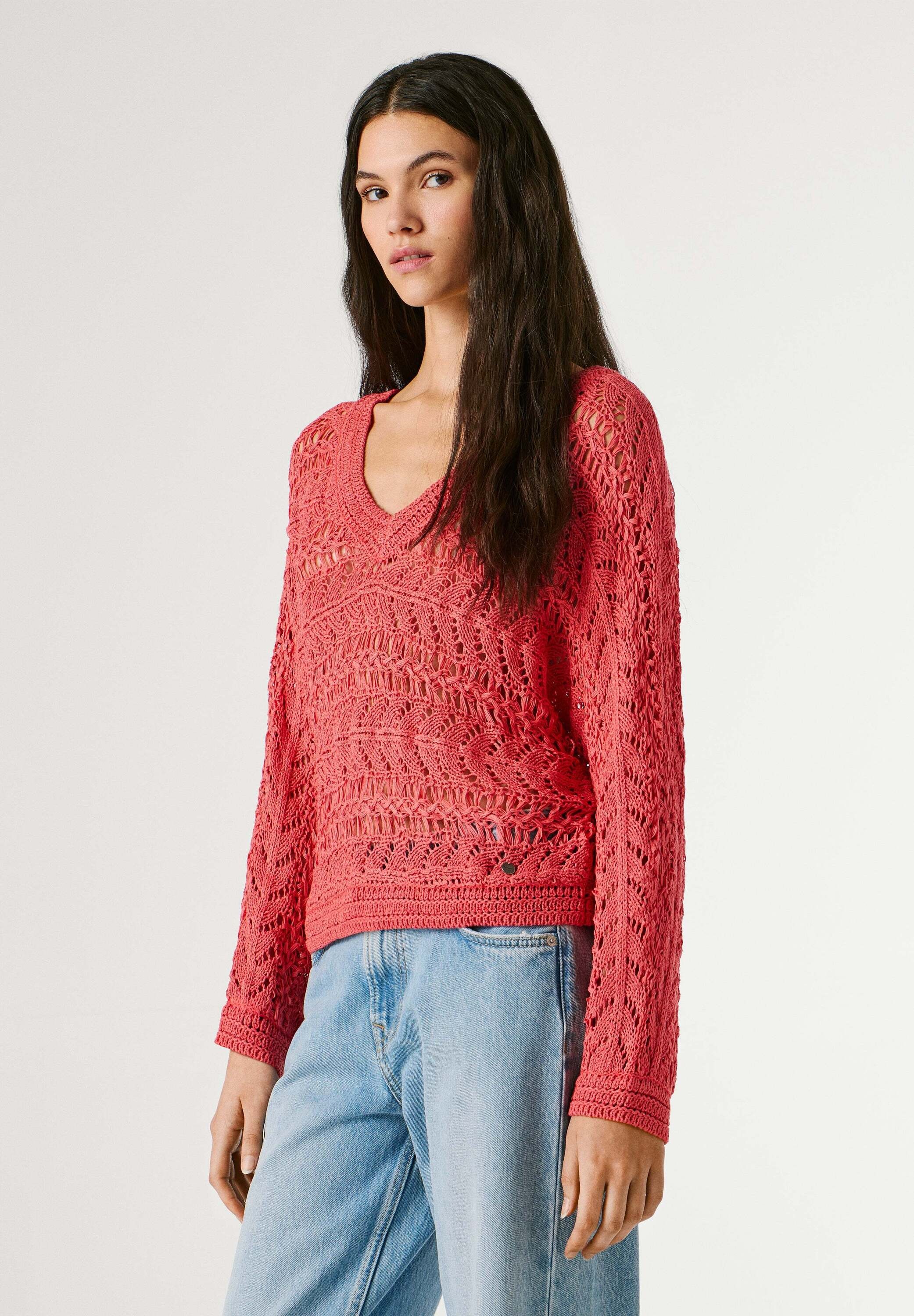 Pepe Jeans V-Ausschnitt-Pullover »jumper KIANA SWEATER«
