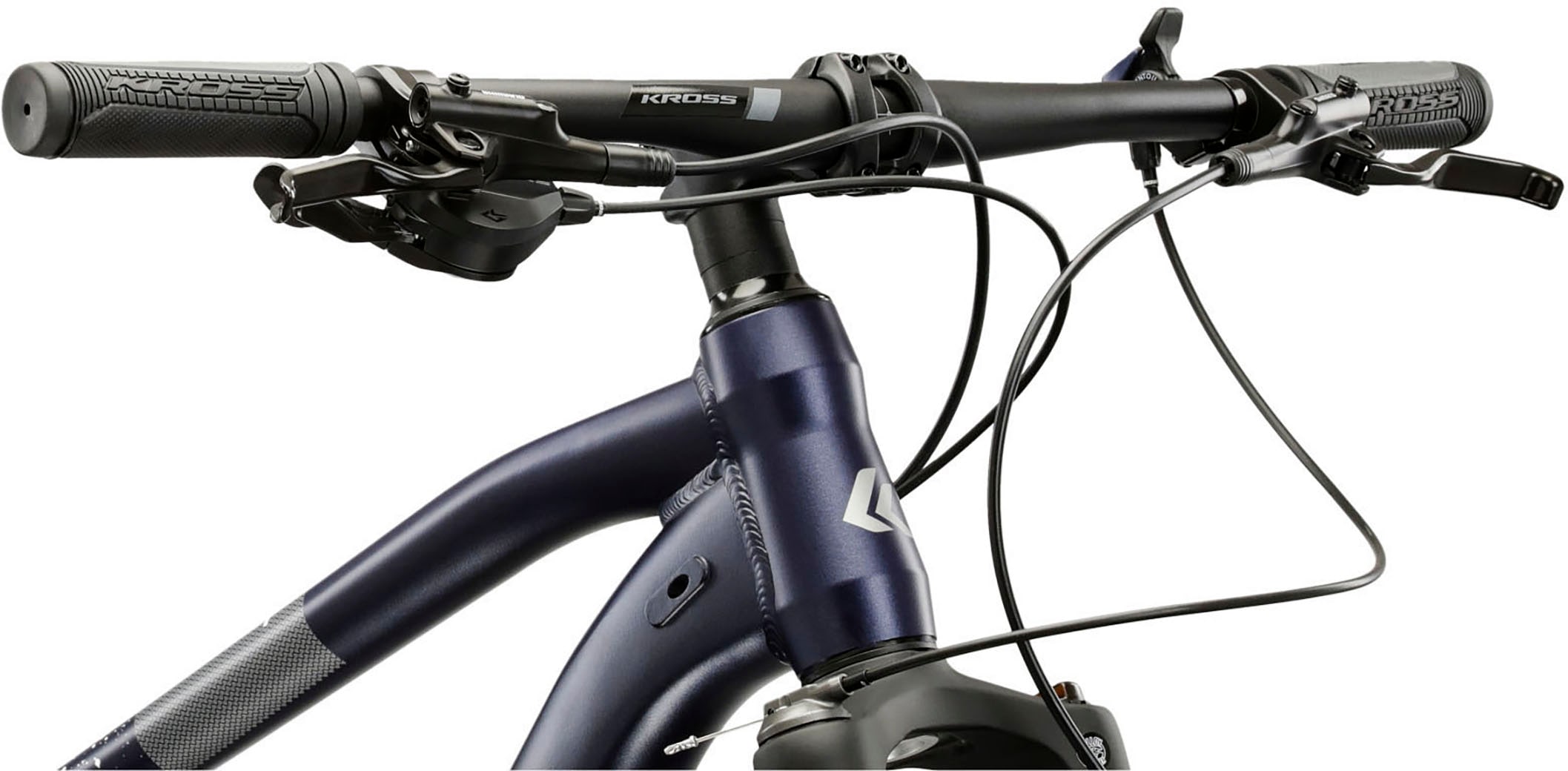 Kross Mountainbike »KROSS Mountainbike Hardtail XC ALU 29" Level 4.0 ULT.RA blau 10 Gänge« 10 Gang Shimano CUES U6000 Schaltwerk Kettenschaltung