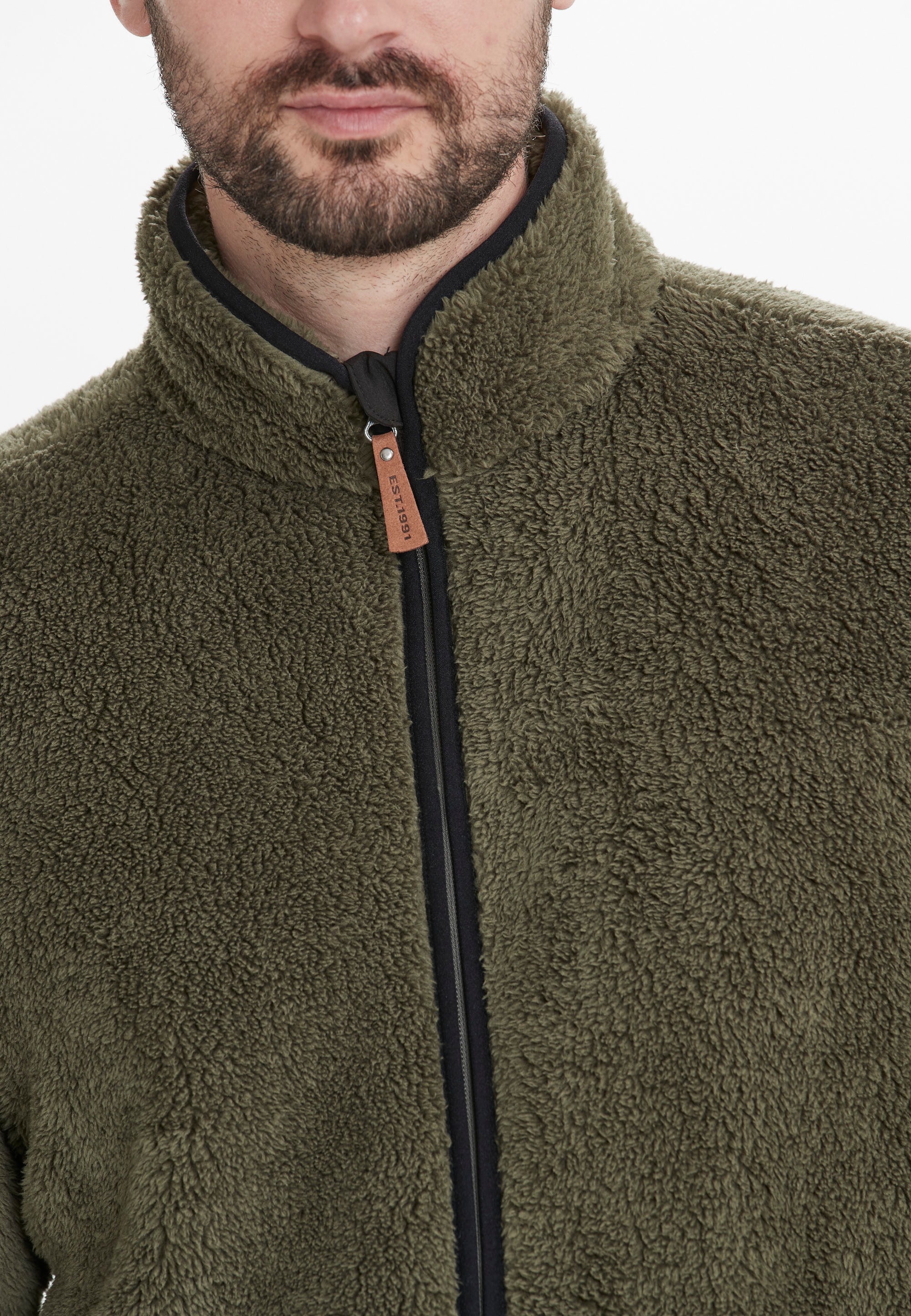 WEATHER REPORT Fleecejacke »Legend«, mit samtigem Finish