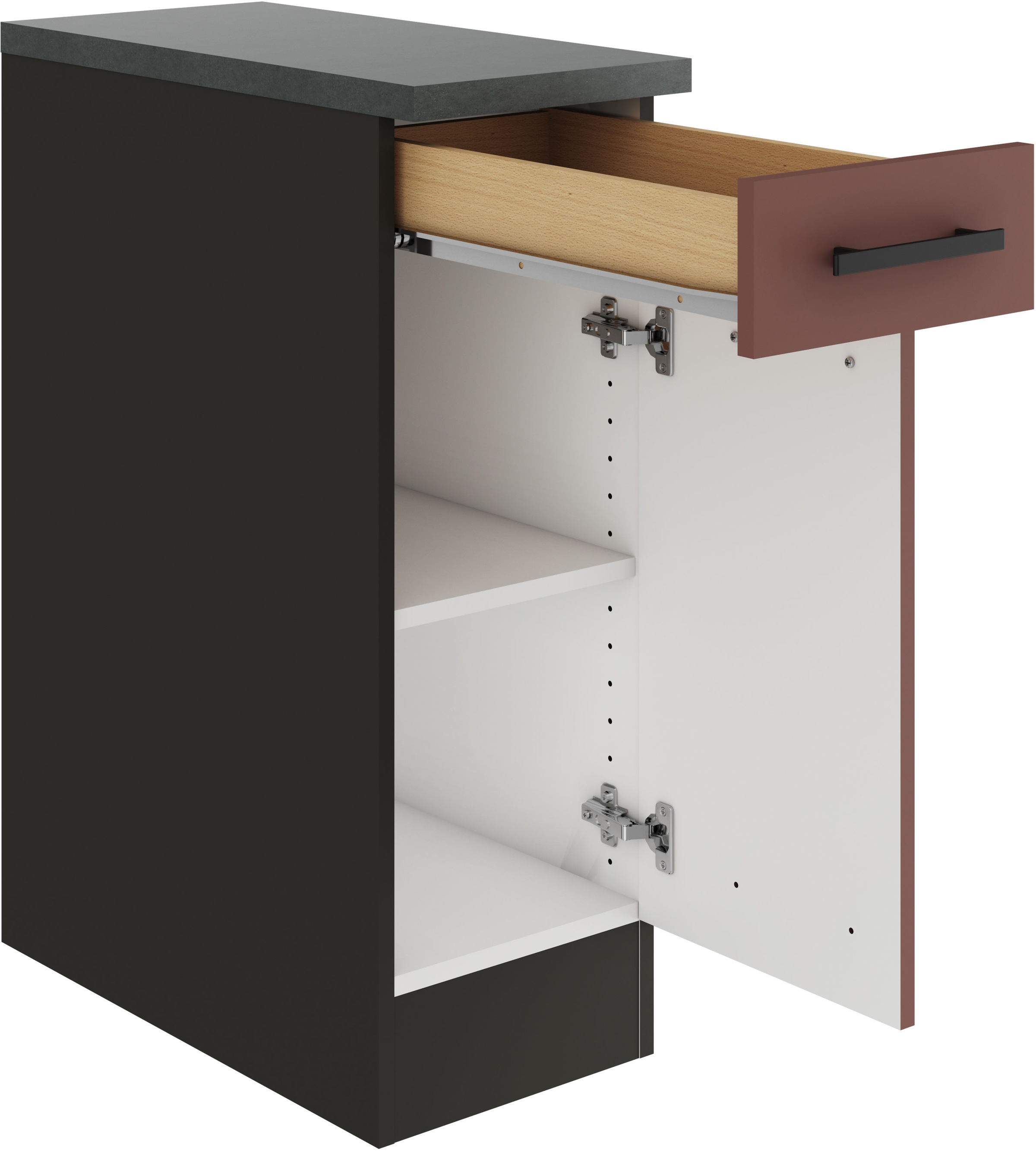 Thumbnail - OPTIFIT Unterschrank "Palma" Breite 30 cm, mit 1 Tür und 1 Schubkasten
