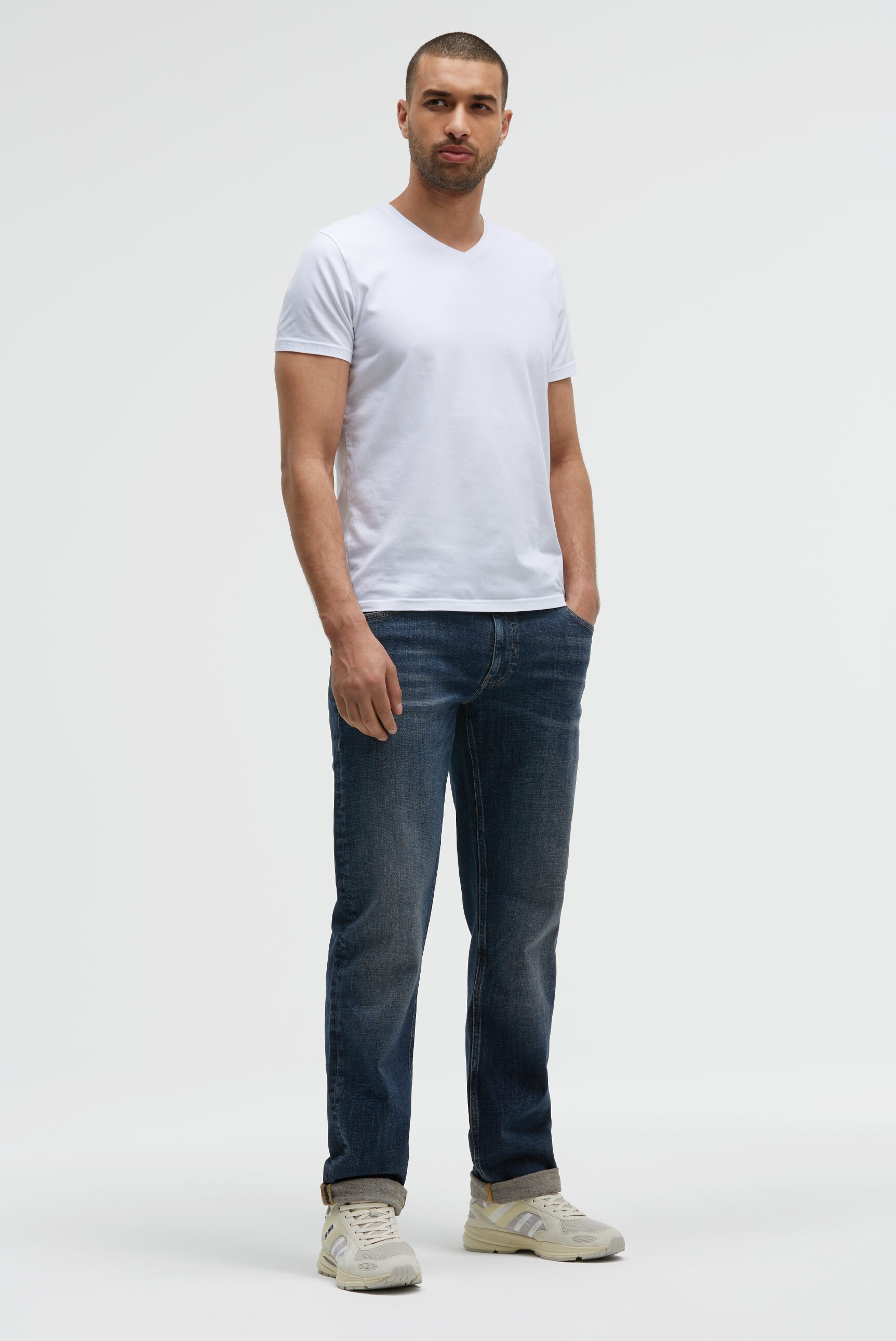 CAMP DAVID Comfort-fit-Jeans, mit zwei Leibhöhen