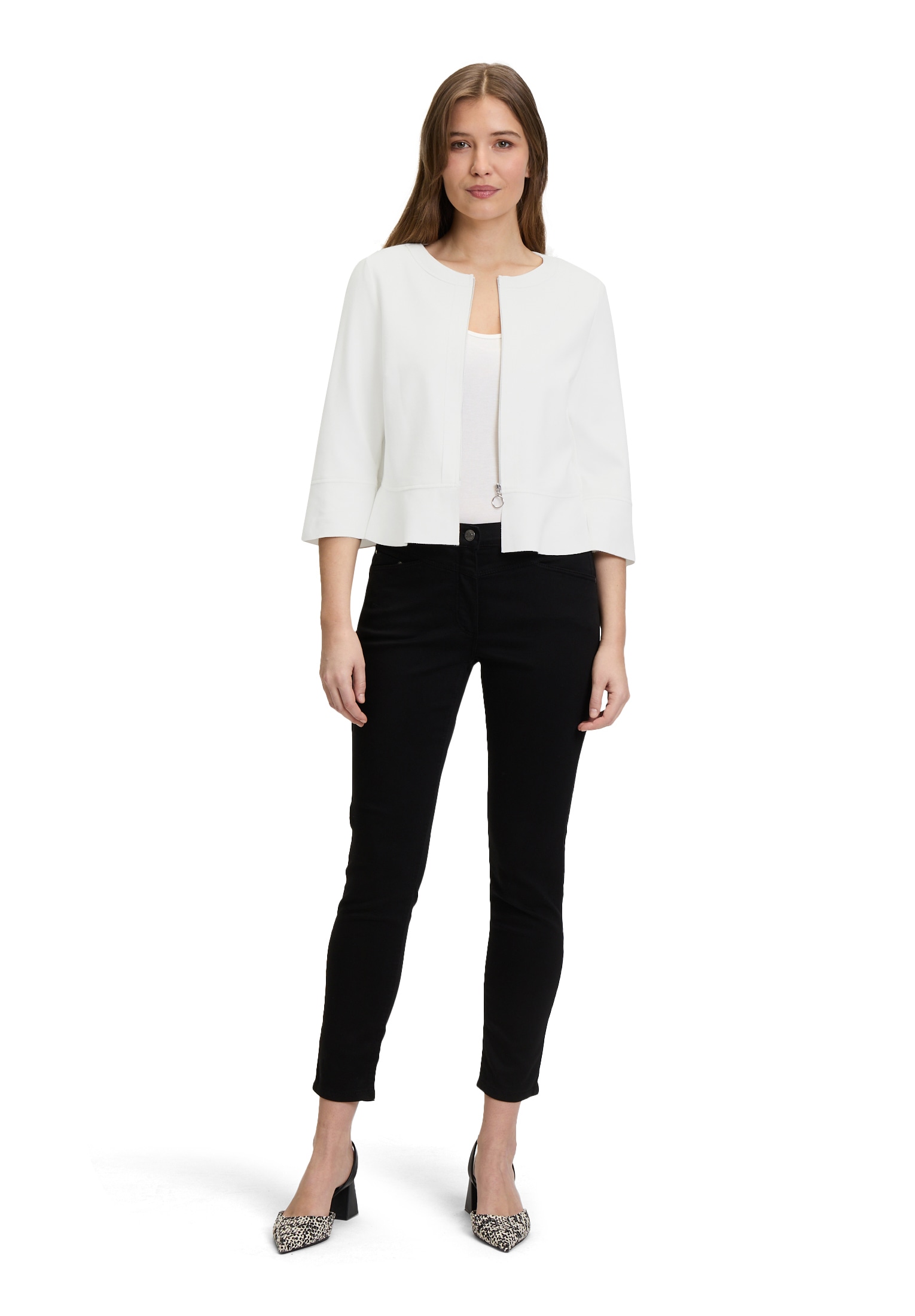 Betty Barclay Jackenblazer »Betty Barclay Damen Sommerjacke mit 3/4 Arm«, Material
