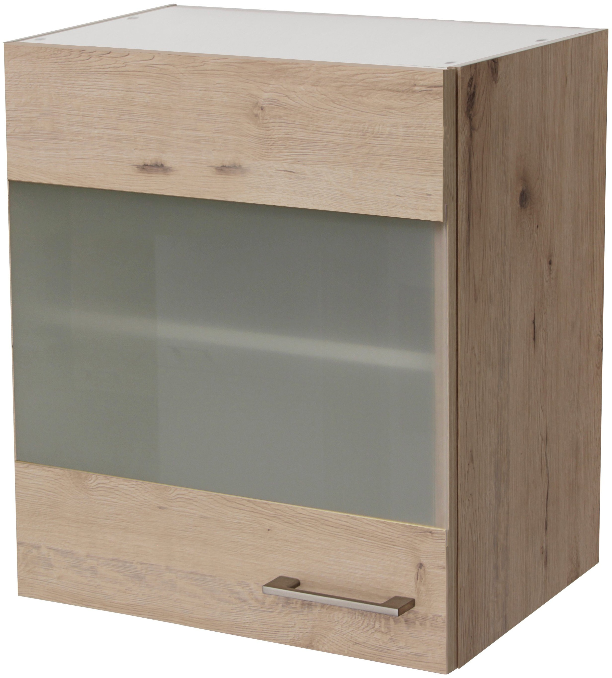 Black Friday Flex-Well Glashängeschrank »Riva«, (B x H x T) 50 x 54,8 x 32  cm, mit Stollenglastüren | BAUR