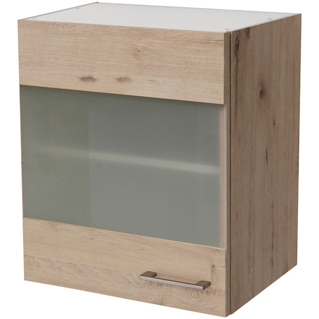 Black Friday Flex-Well Glashängeschrank »Riva«, (B x H x T) 50 x 54,8 x 32  cm, mit Stollenglastüren | BAUR