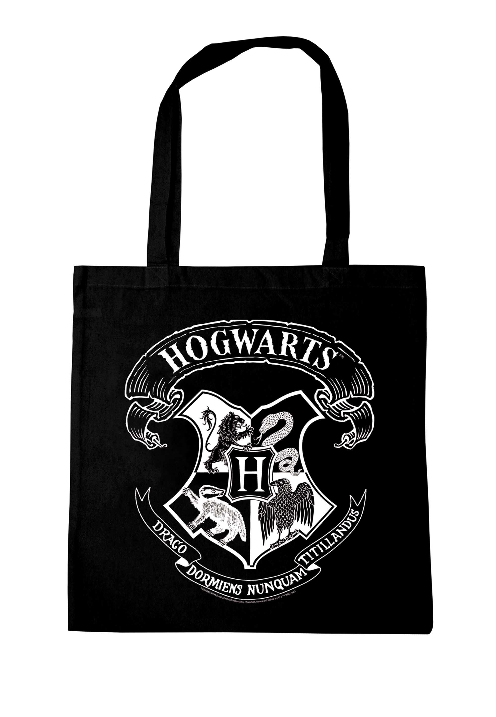 LOGOSHIRT Henkeltasche "Baumwolltasche", mit schickem Hogwarts-Logo günstig online kaufen