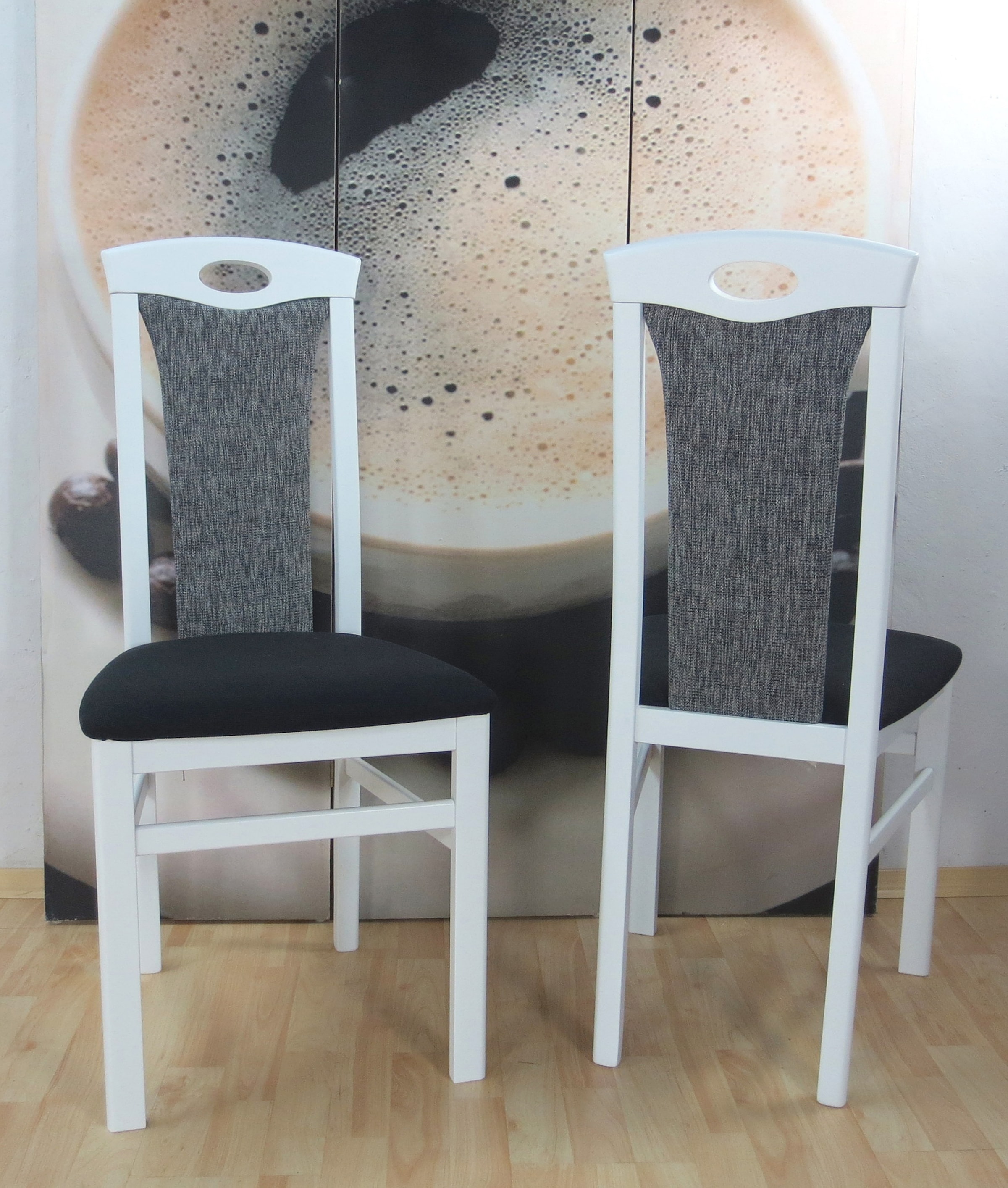 Home affaire 4-Fußstuhl "Kasia" (Set) 2 Stk. Struktur günstig online kaufen