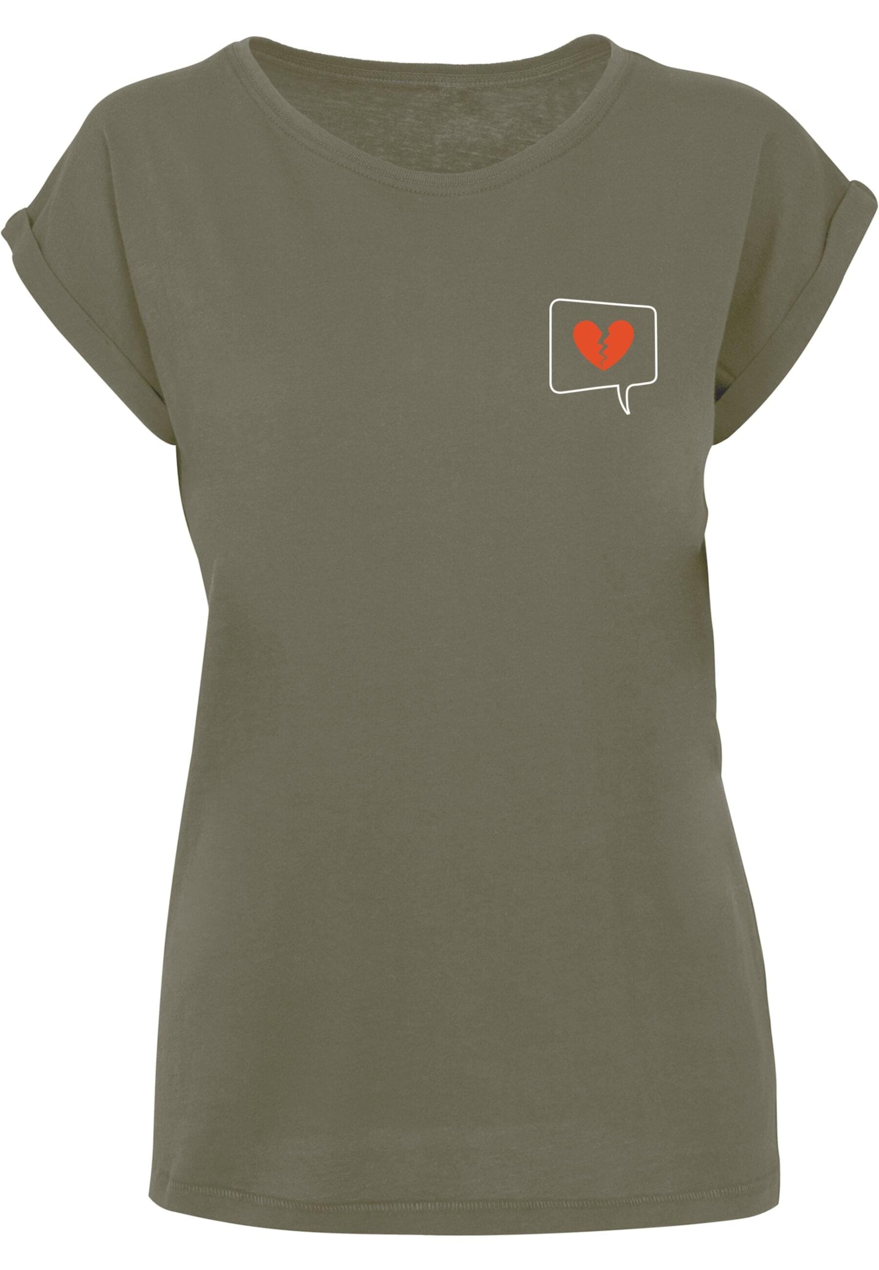 (1 tlg.) Shoulder X Heartbreak für kaufen Tee«, »Damen | Extended T-Shirt Ladies Merchcode BAUR