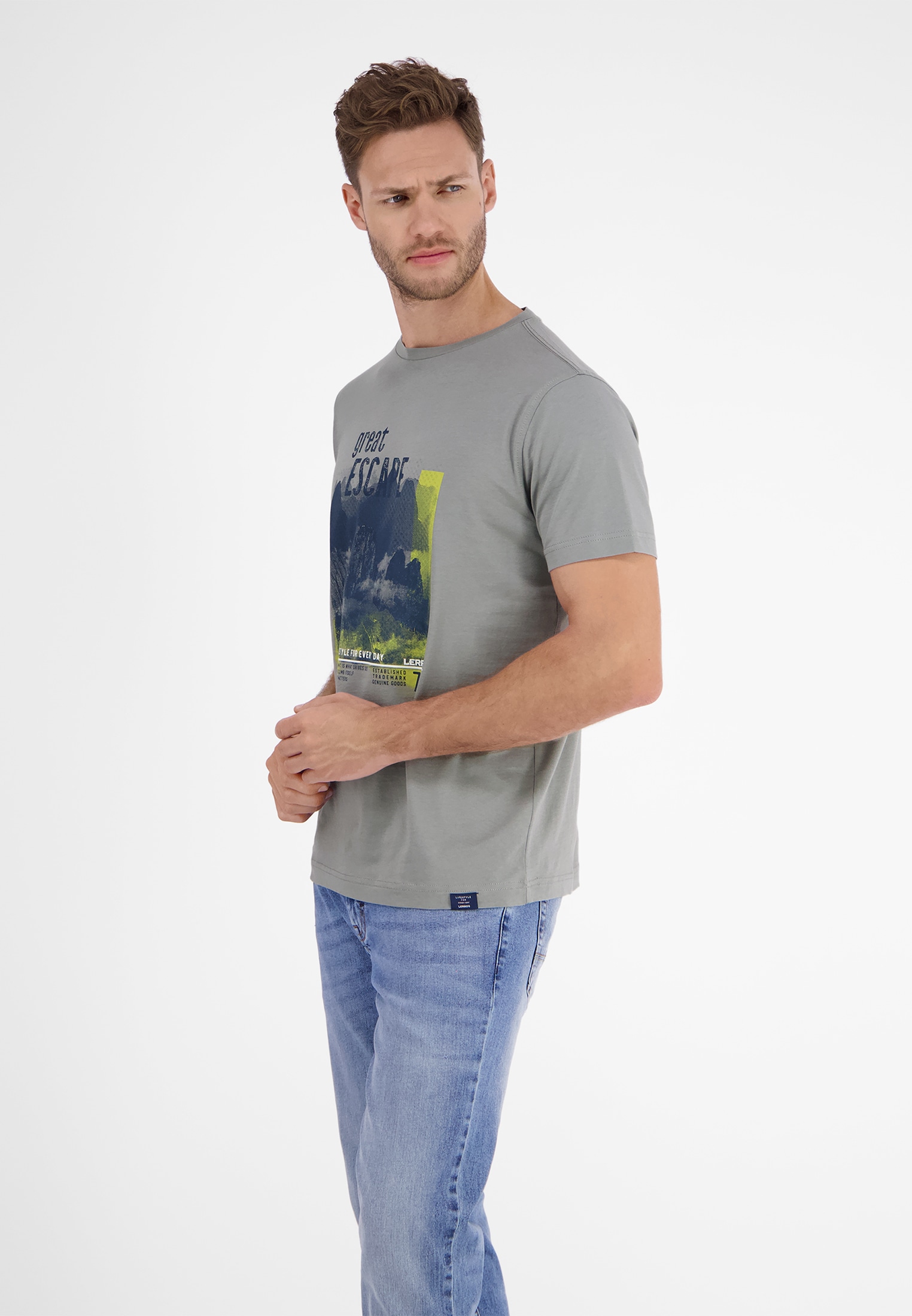 LERROS T-Shirt »T-Shirt *Great Escape*«