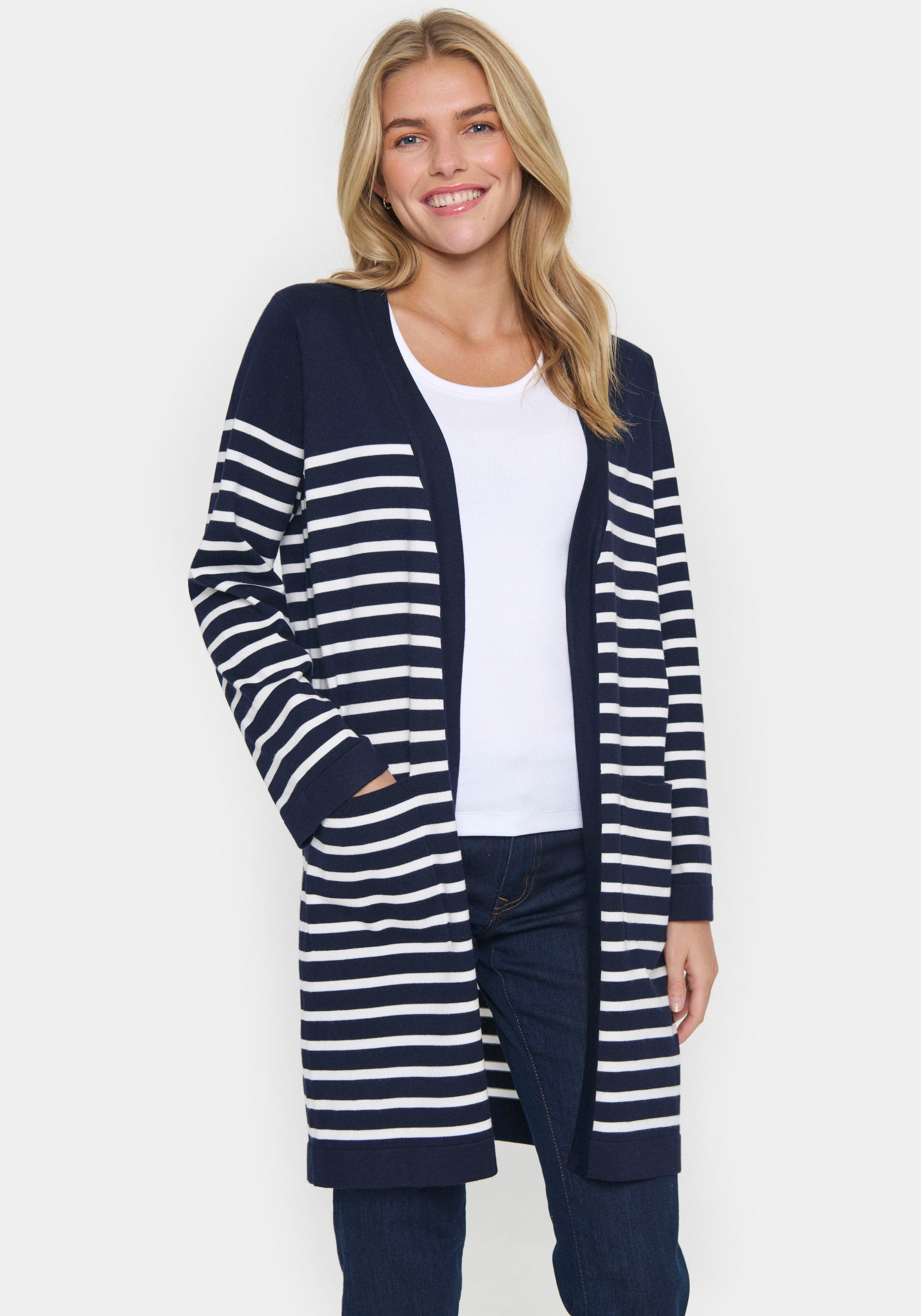 Saint Tropez Strickjacke "GrilaSZ Open Cardigan" günstig online kaufen