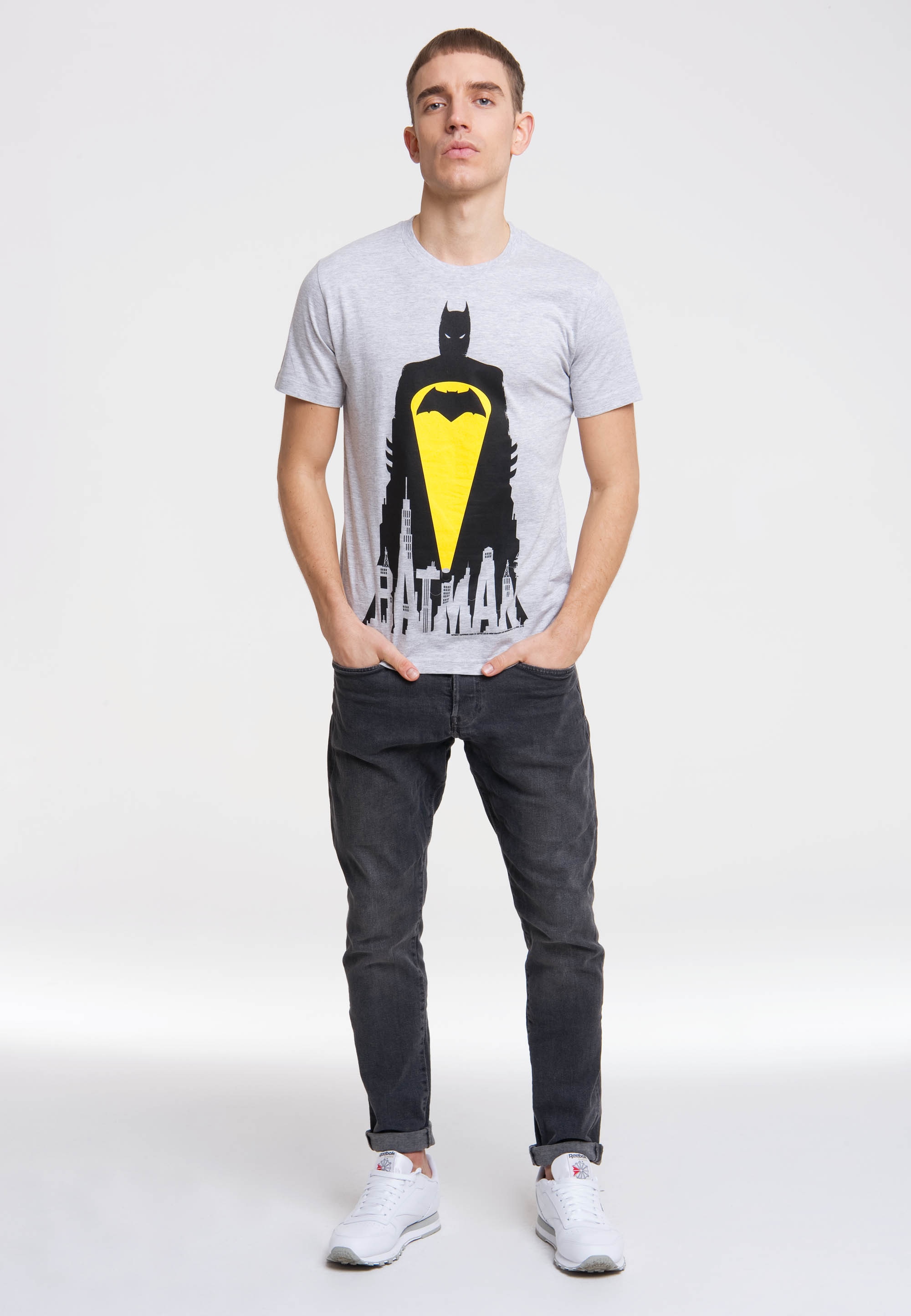 LOGOSHIRT T-Shirt »DC - Batman - Skyline«, mit Batman-Motiv ▷ bestellen |  BAUR