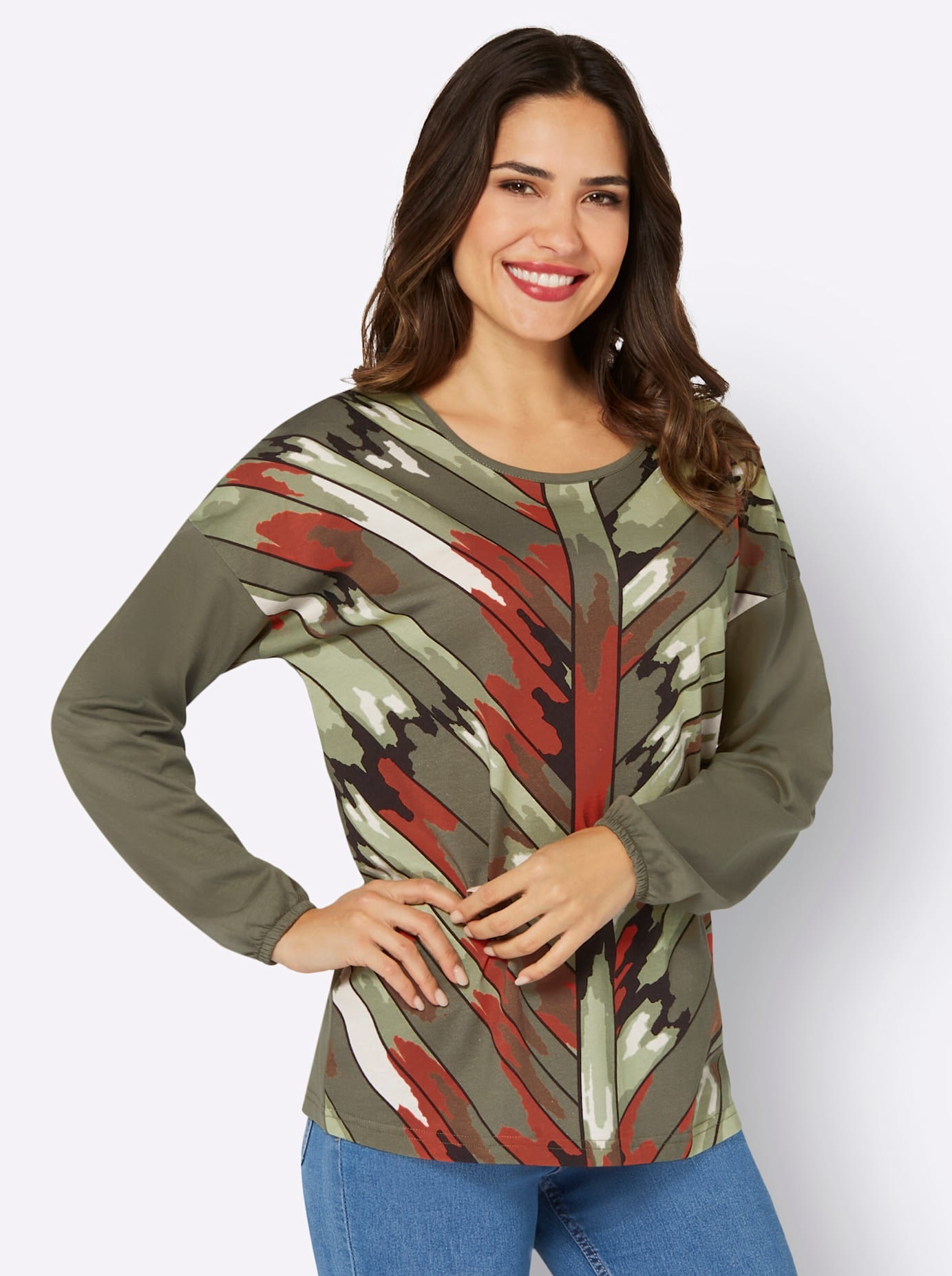 Classic Basics Langarmshirt "Langarm-Shirt" 1 Stk. tlg. günstig online kaufen