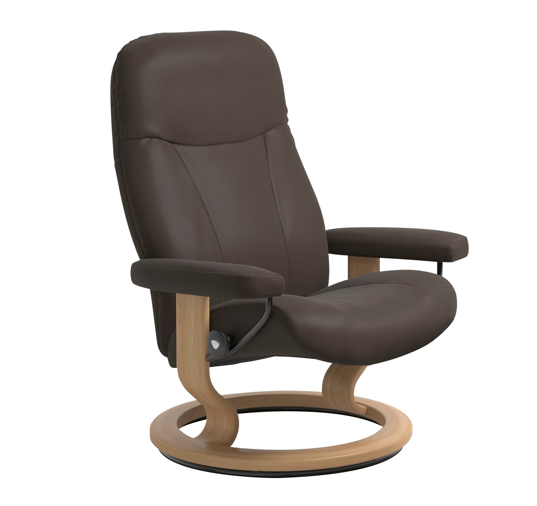 Stressless Relaxsessel "Garda", mit Classic Base, Größe L, Gestell Eichefarben