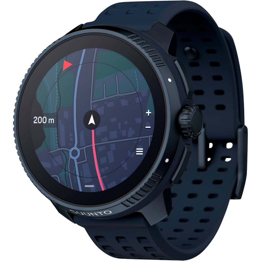 Suunto Smartwatch »Race Edelstahl«, (Wear OS by Google)