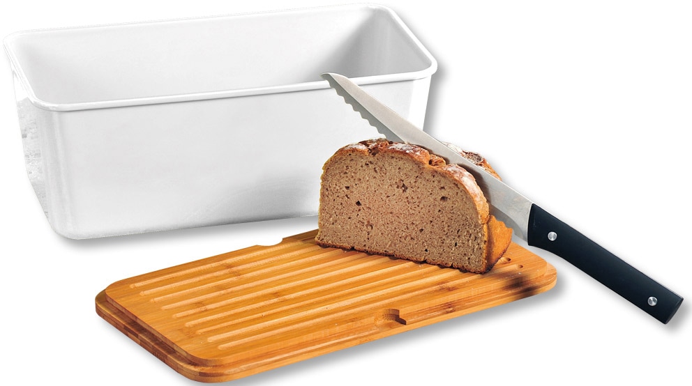 KESPER Brotkasten 1 Stk. tlg. mit Deckel als Schneidbrett günstig online kaufen