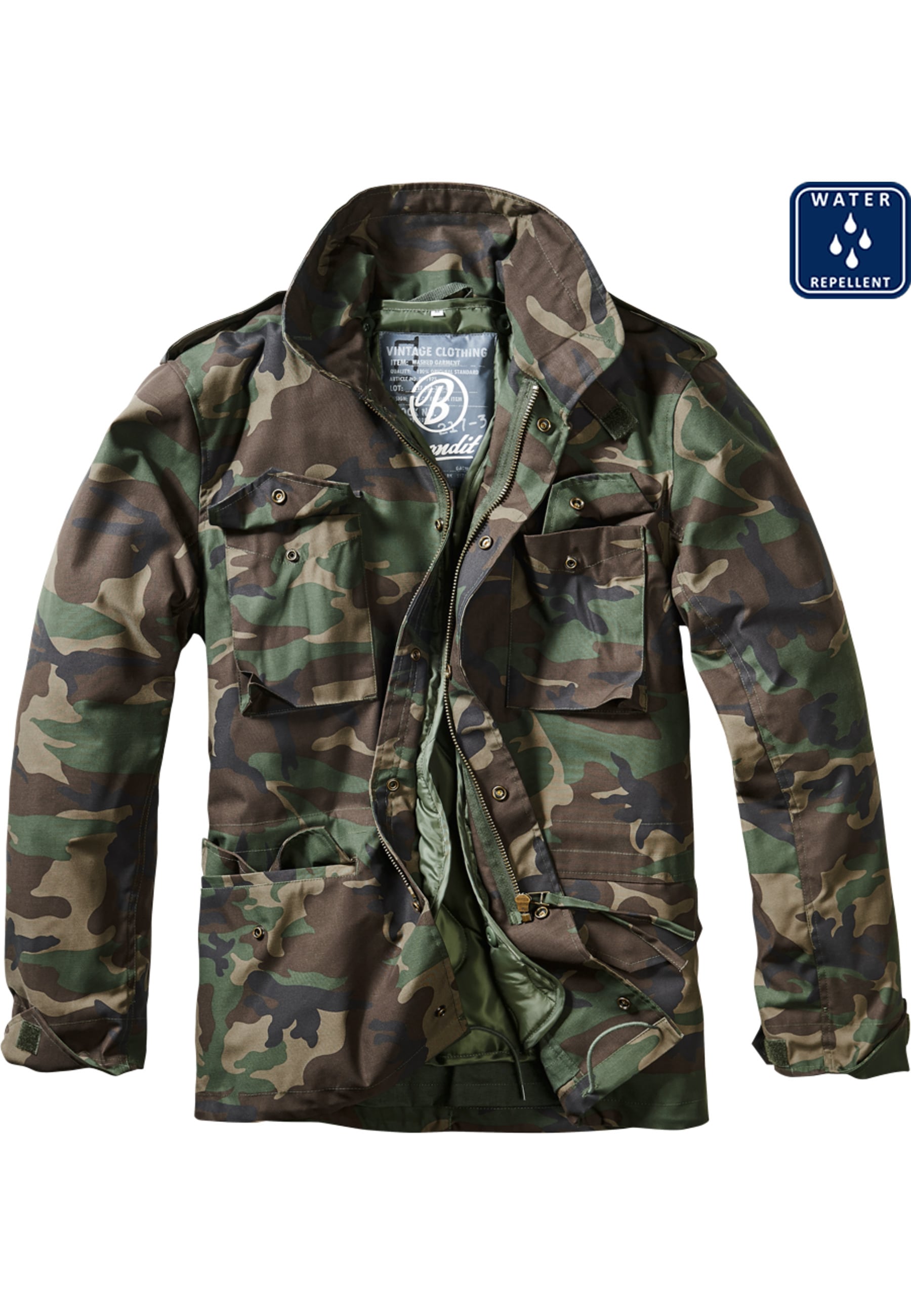Brandit Allwetterjacke "Brandit Herren M-65 Field Jacket" 1 Stk. tlg. ohne günstig online kaufen