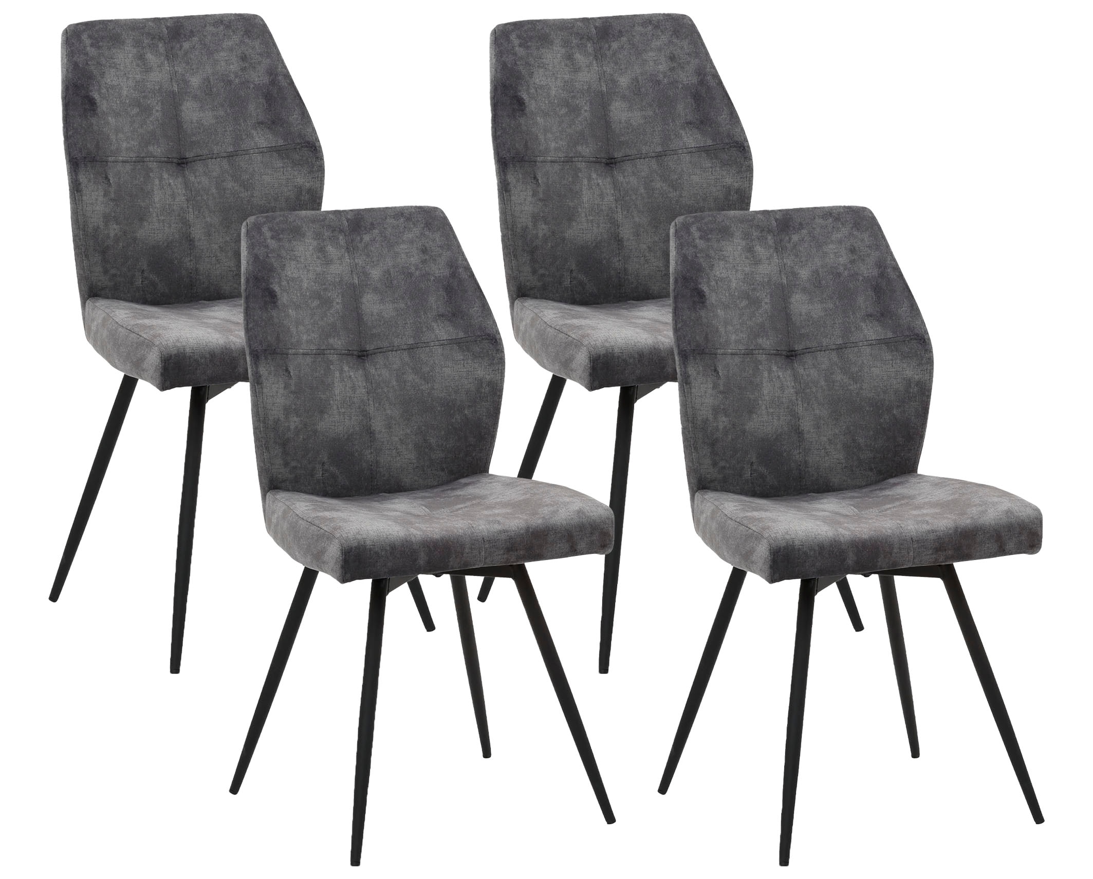 HELA Esszimmerstuhl "JANINA" (Set) 4 Stk.360 drehbar günstig online kaufen