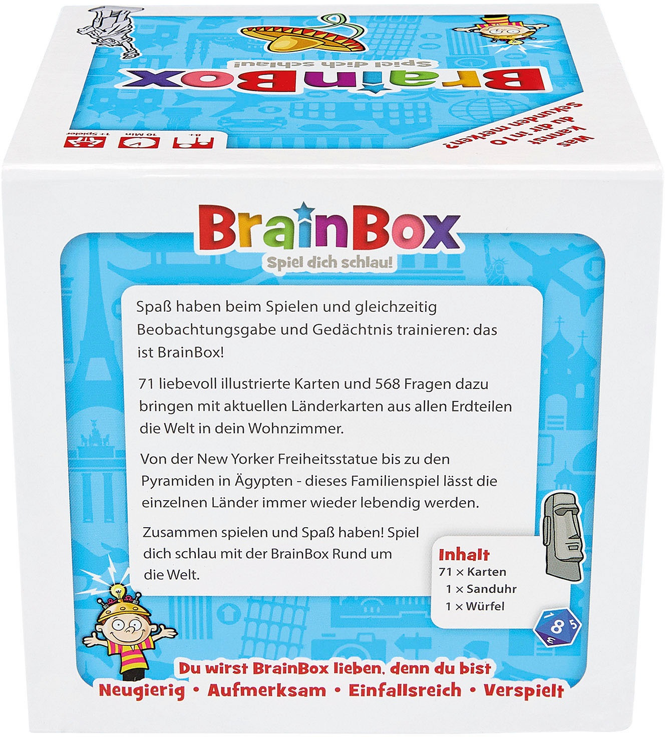 BrainBox Spiel »Rund um die Welt«