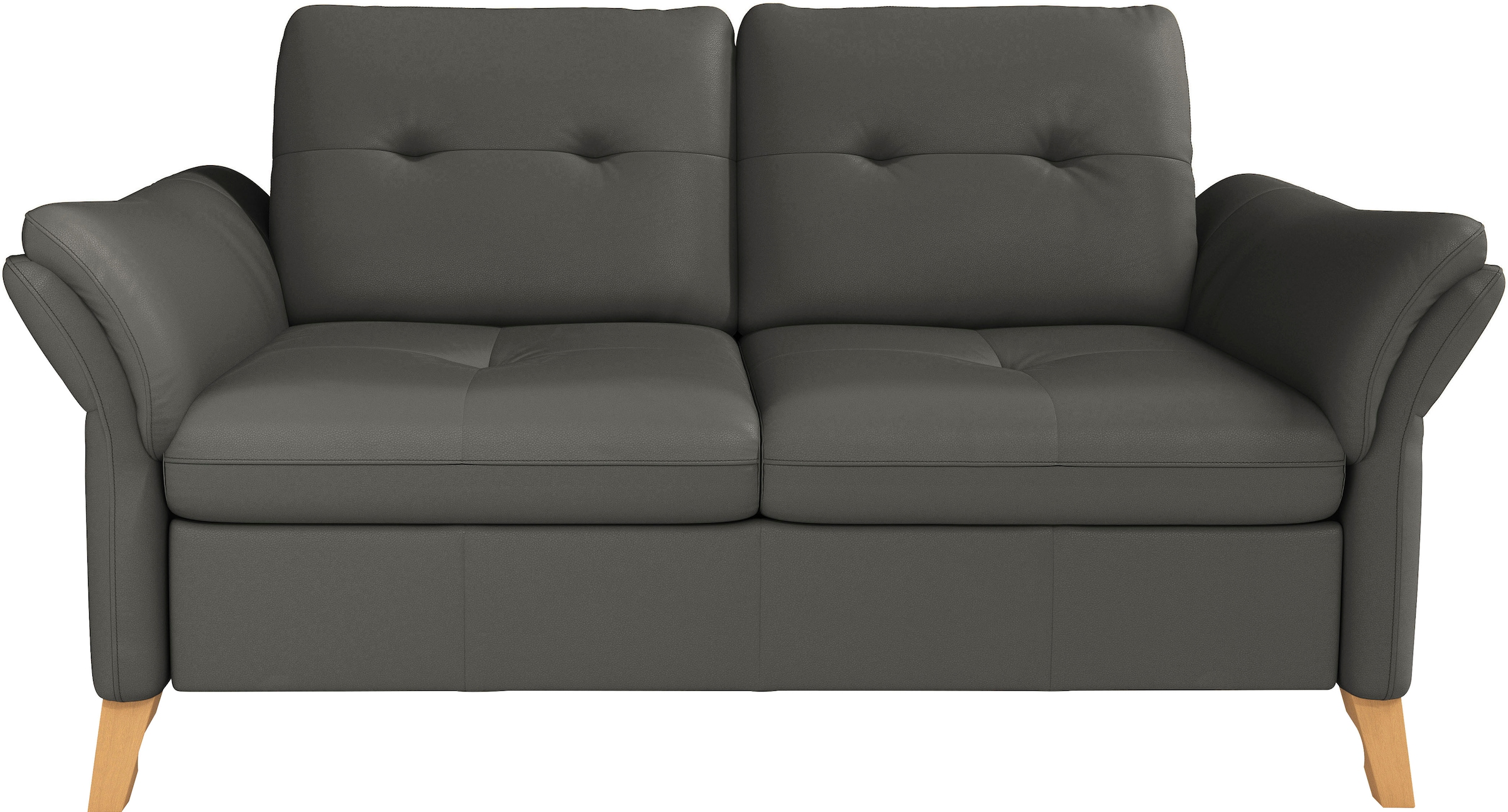 sit&more 2-Sitzer "Göteborg" inklusive Sitztiefenverstellung und Federkern