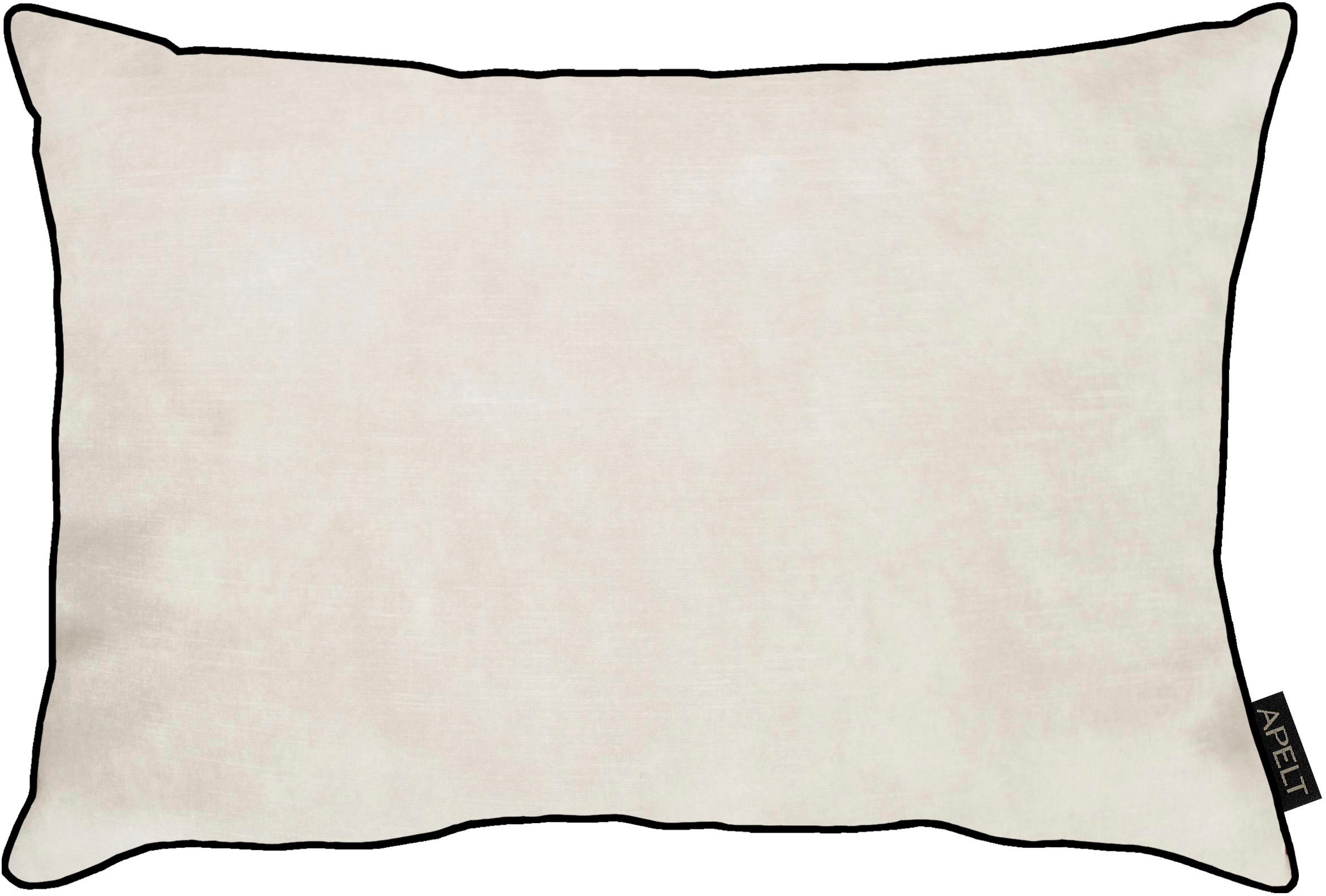 Dekokissen APELT, B:35cm H:5cm L:45cm, beige, Polyester, Dekokissen_Sitzkissen_Kissenhüllen, "Ruby", Kissenhülle mit Füllung, 1 Stück