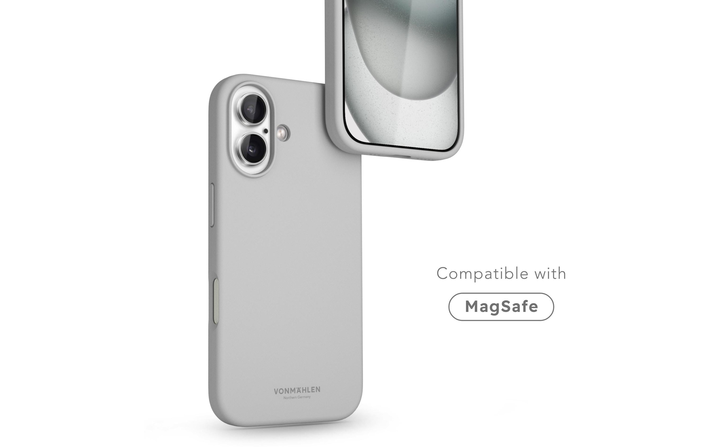 VONMÄHLEN Backcover »Soft Silicone iPhone 16« iPhone 16