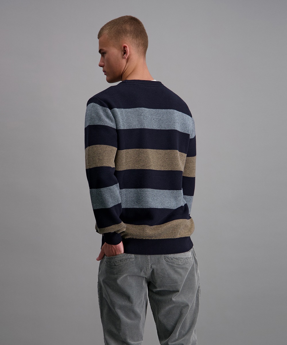 Thumbnail - Pioneer Authentic Jeans Rundhalspullover Feinstrickqualität