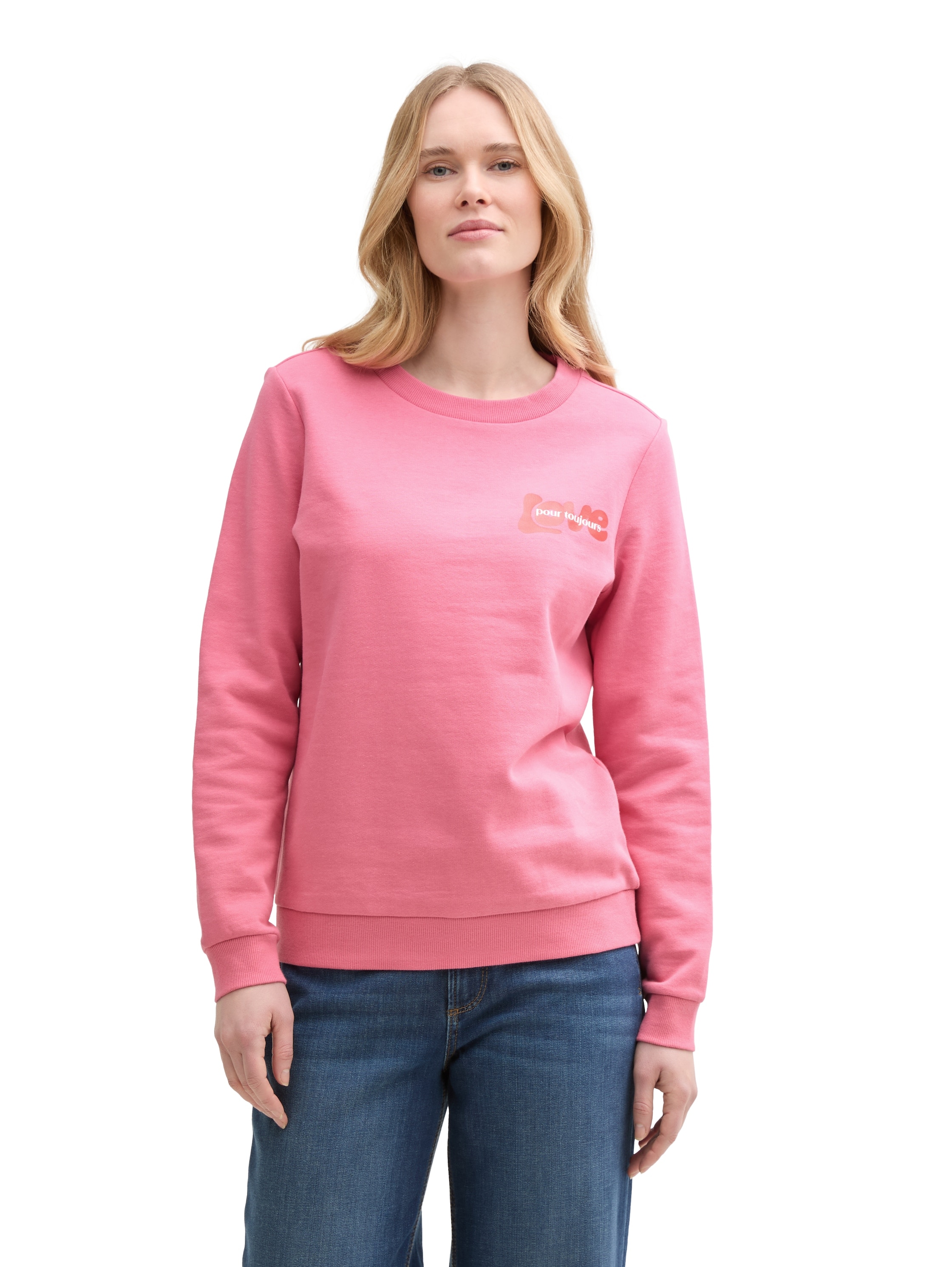 TOM TAILOR Sweatshirt, mit Frontprint