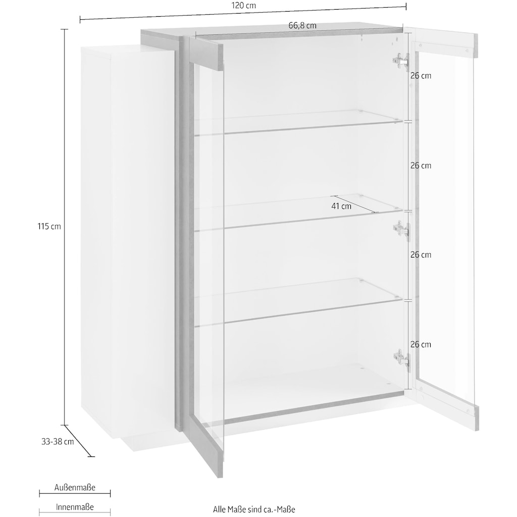 Tecnos Vitrine »Coro«