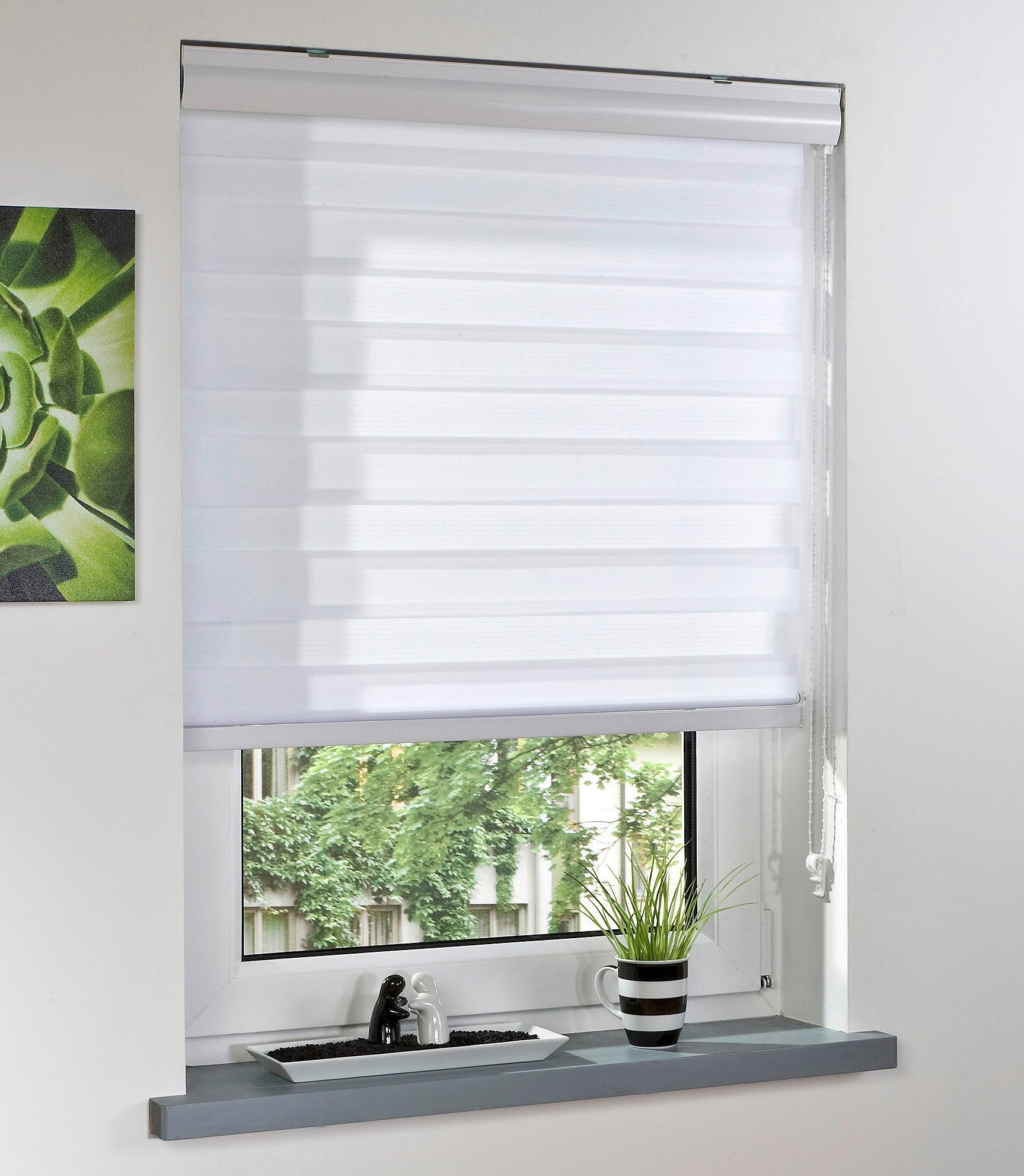 Liedeco Doppelrollo »Duo-Rollo mit Blende«, Lichtschutz