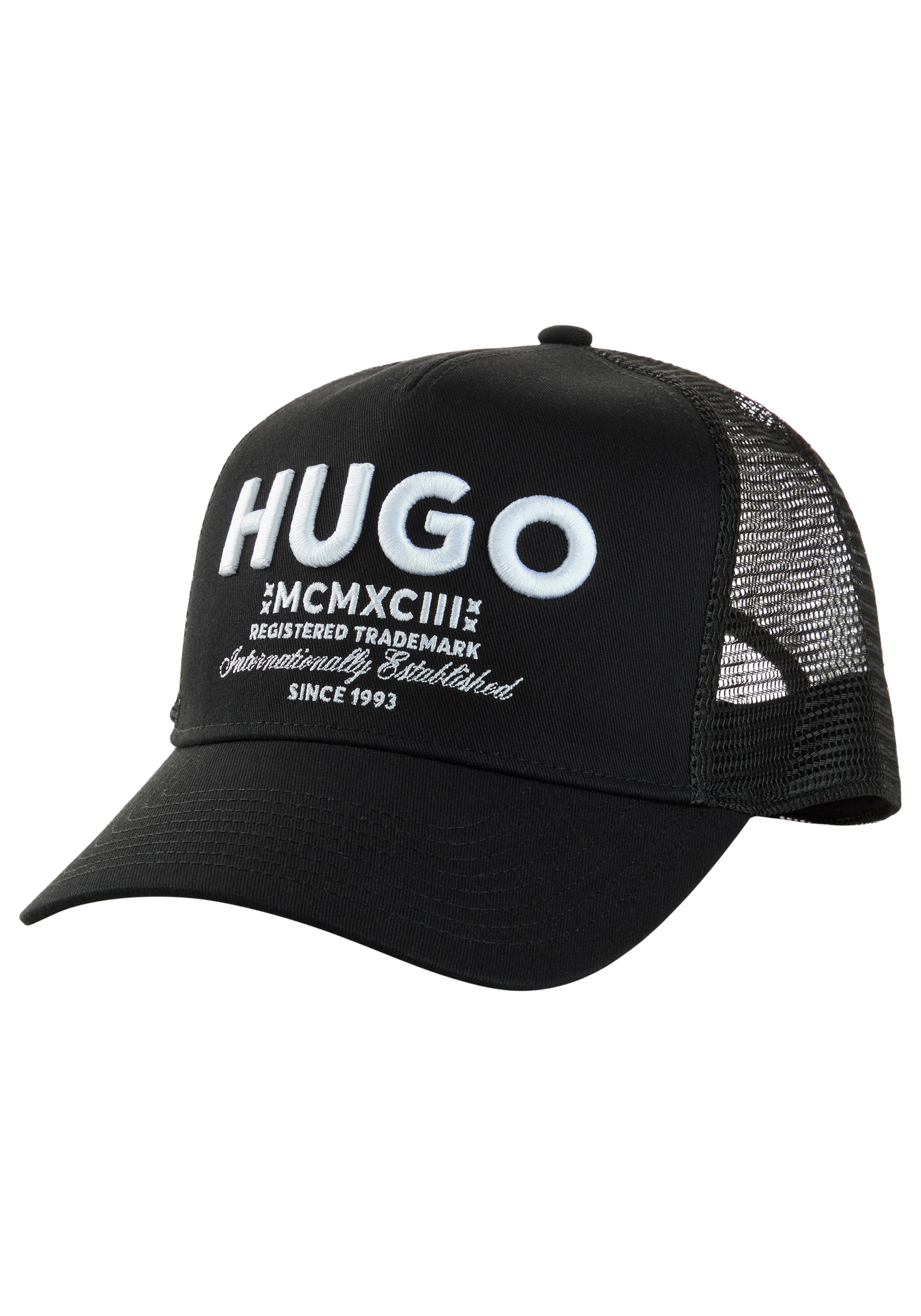 HUGO Blue Baseball Cap "Merk", Unisex günstig online kaufen