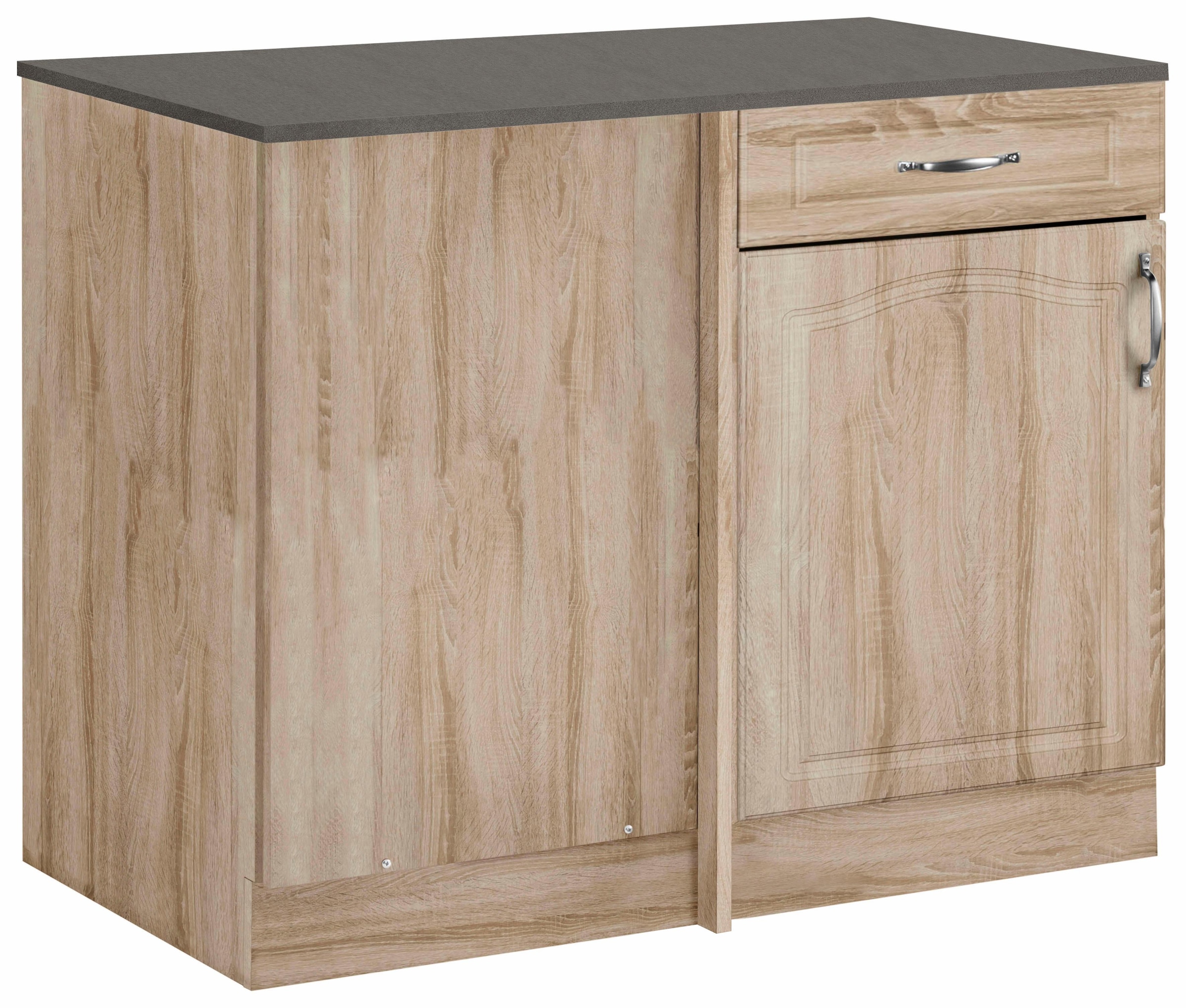 wiho Küchen Eckunterschrank "Linz", 100 cm breit, Planungsmaß 110 cm, in La günstig online kaufen