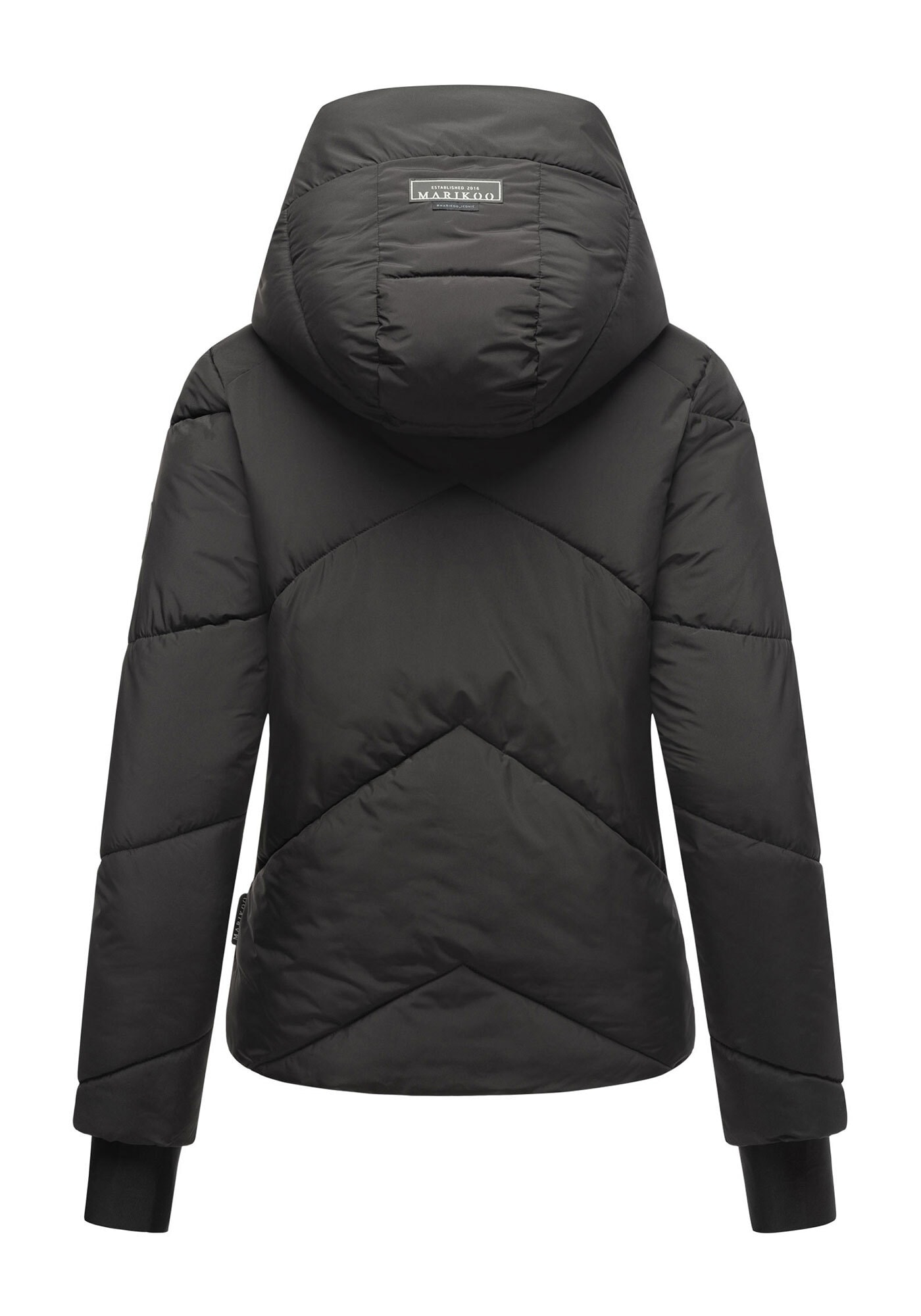 Marikoo Winterjacke »Simaraa«, mit abnehmbarem Kunstfellkragen