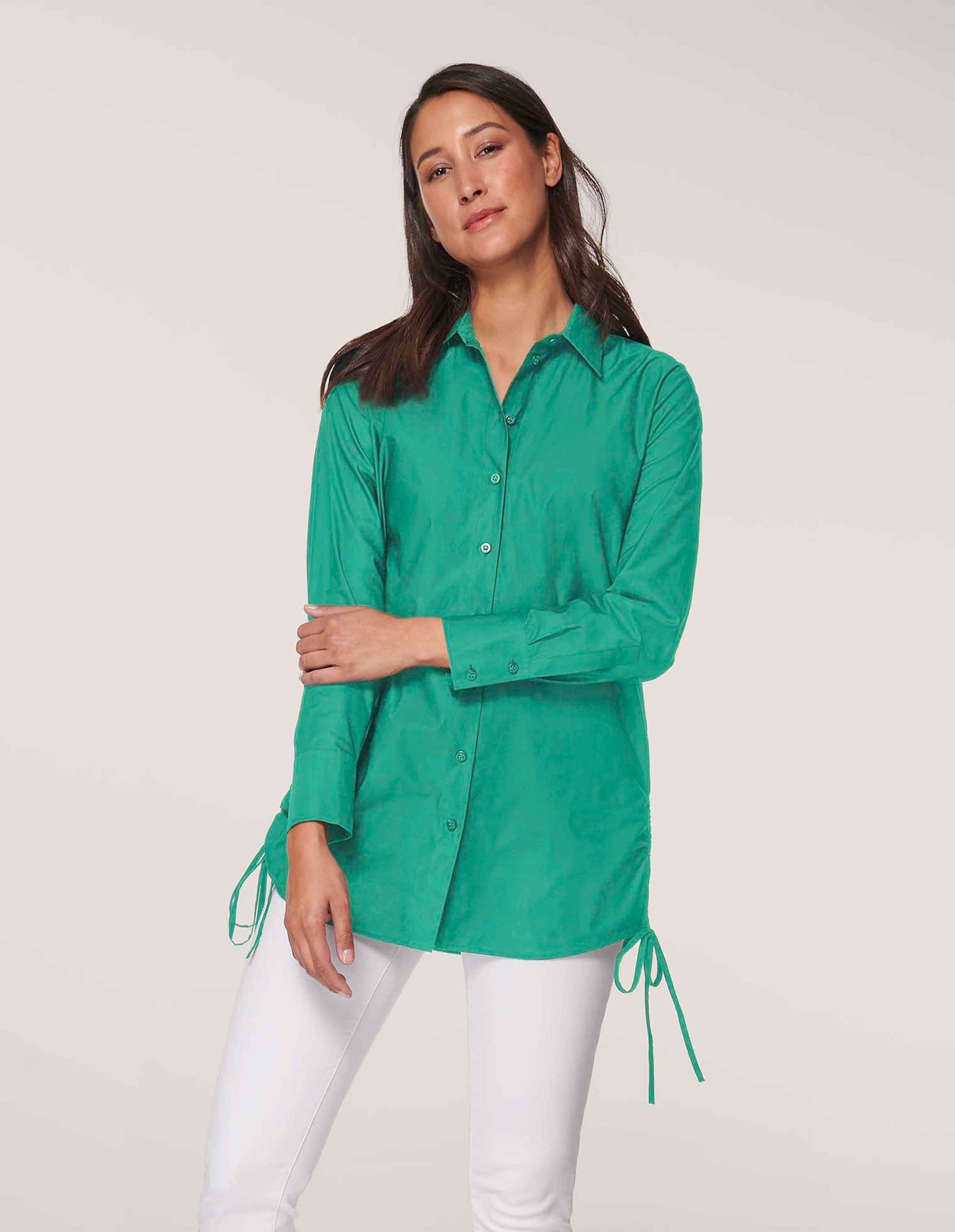 MADELEINE Hemdbluse »Hemd Blusenhemd im Oversized-Style«