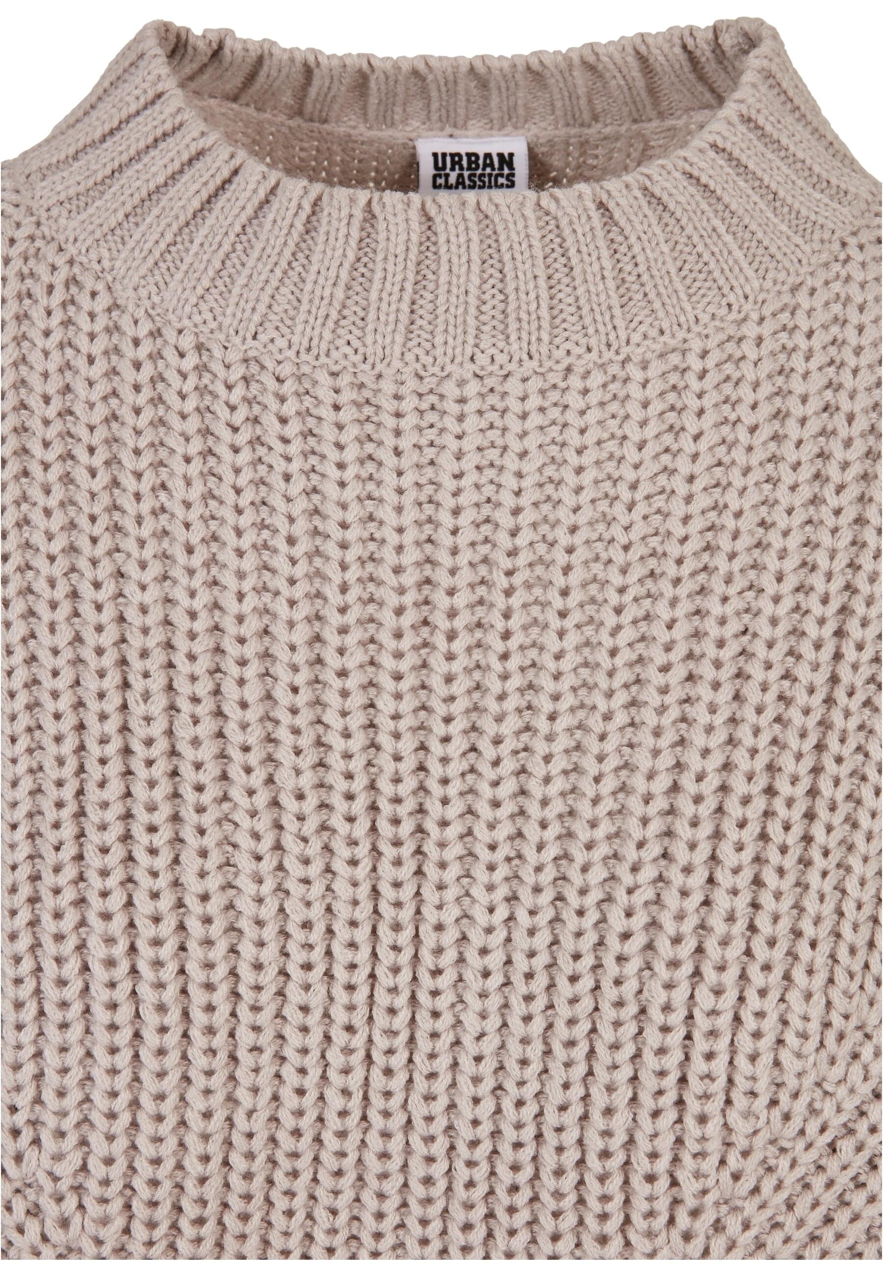 URBAN CLASSICS Rundhalspullover »Urban Classics Damen Ladies Wide Oversize Sweater«, (1 tlg.)