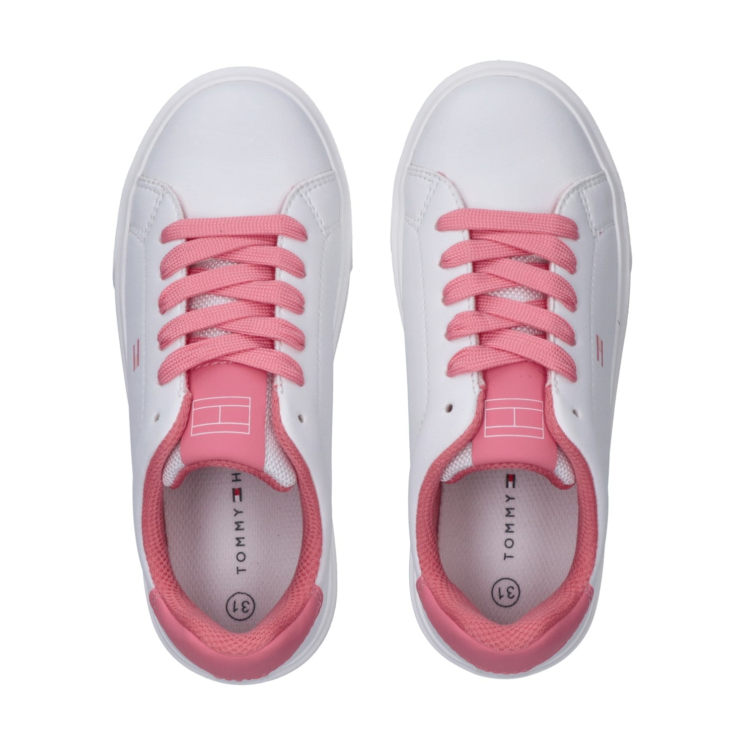 Tommy Hilfiger Sneaker  Schnürschuh, Halbschuh, Capsule Sneaker mit farblicher Logoverzierung