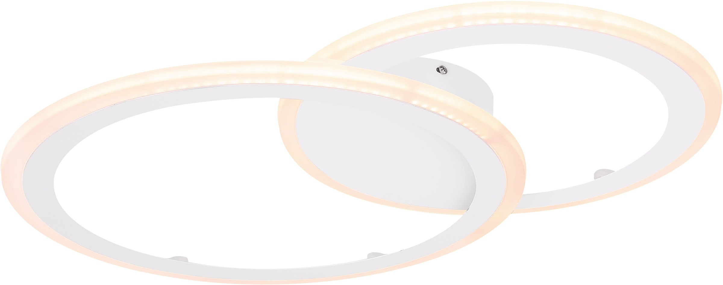 GLOBO LIGHTING LED Deckenleuchte »FENNA«, Leuchtmittel LED-Modul | LED fest integriert, Deckenlampe/rund/Wohnzimmer/Schlafzimmer/modern