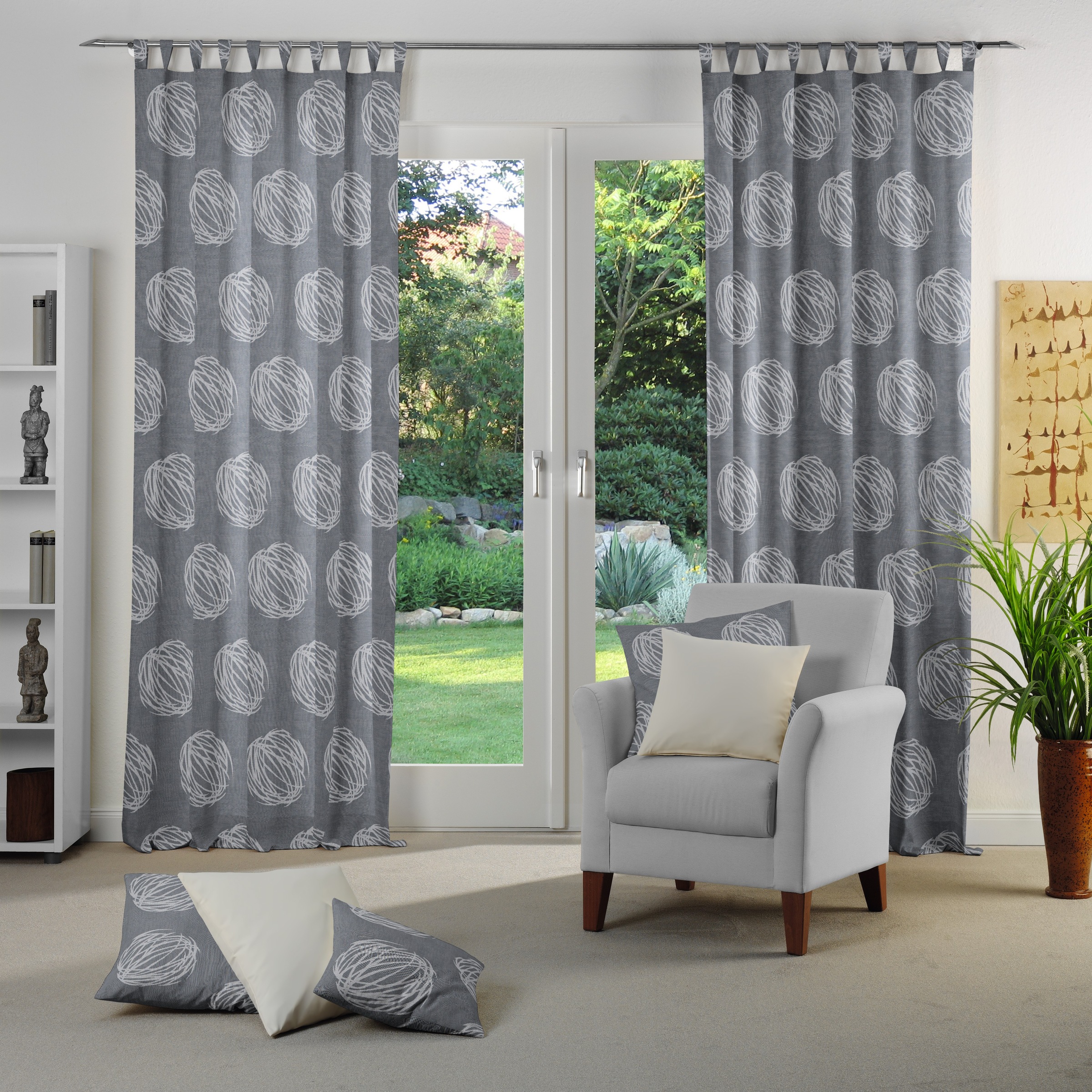 Wirth Vorhang "Kingston" Schlaufen 1 Stk. tlg. günstig online kaufen